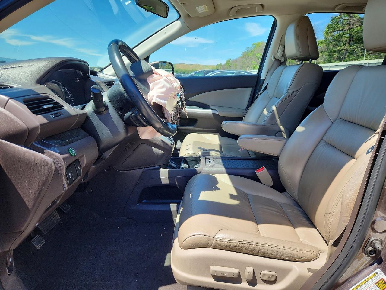 2014 Honda Cr-v Exl Gray vin: 2HKRM4H78EH699277