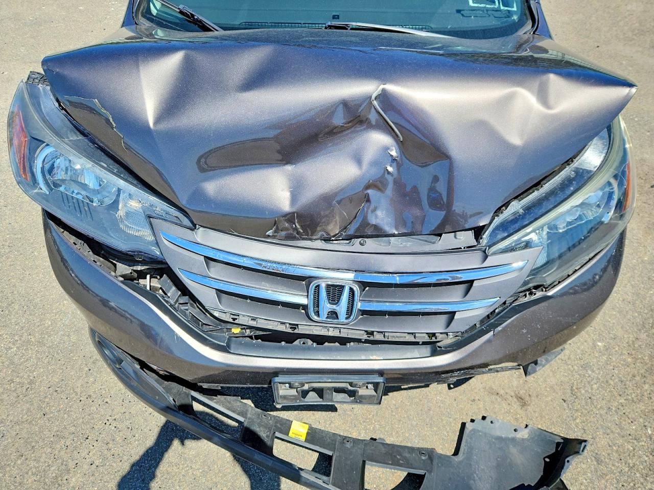 2014 Honda Cr-v Exl Gray vin: 2HKRM4H78EH699277