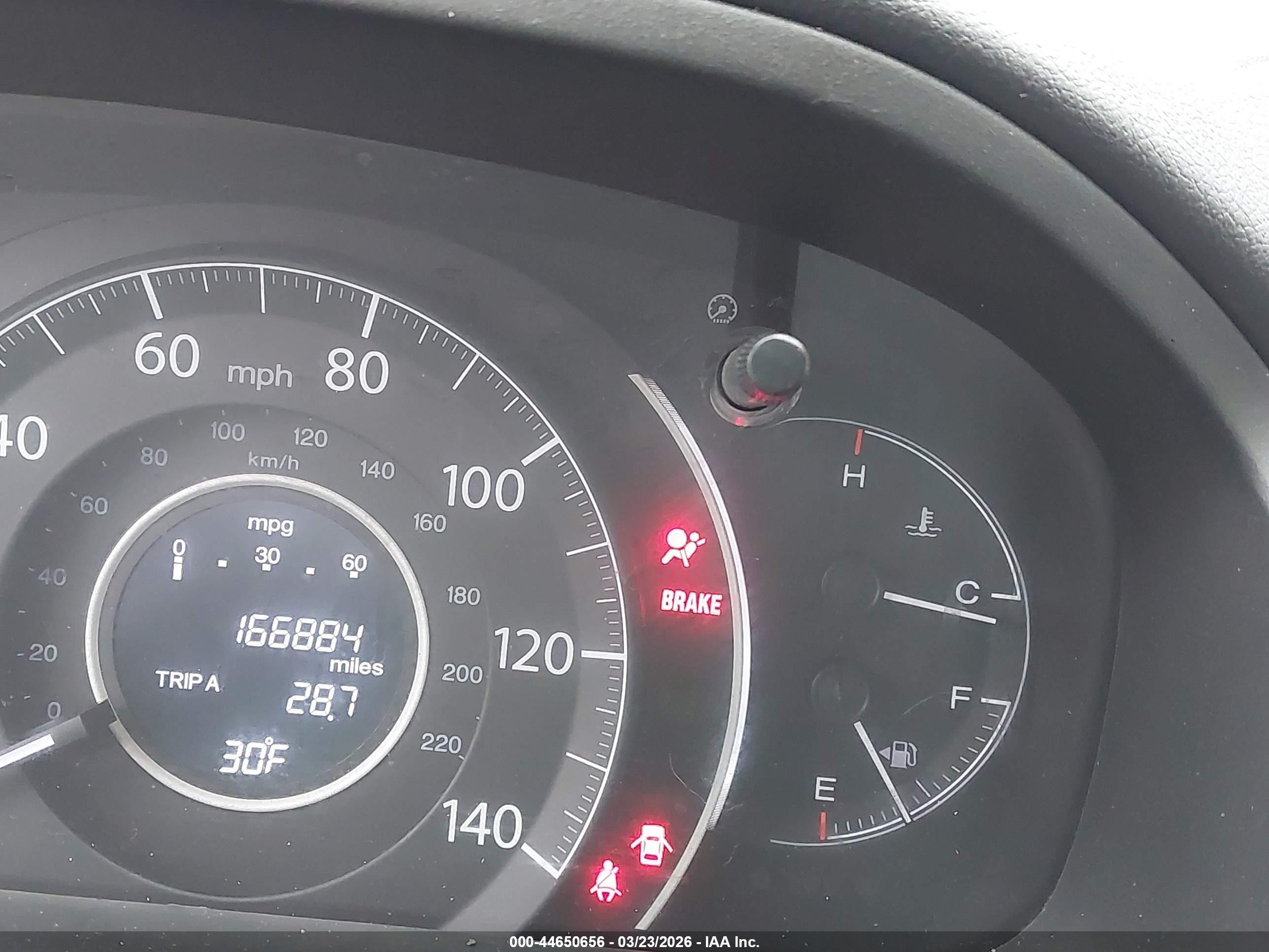 2015 Honda Cr-v Ex-l Brown vin: 2HKRM4H78FH609420