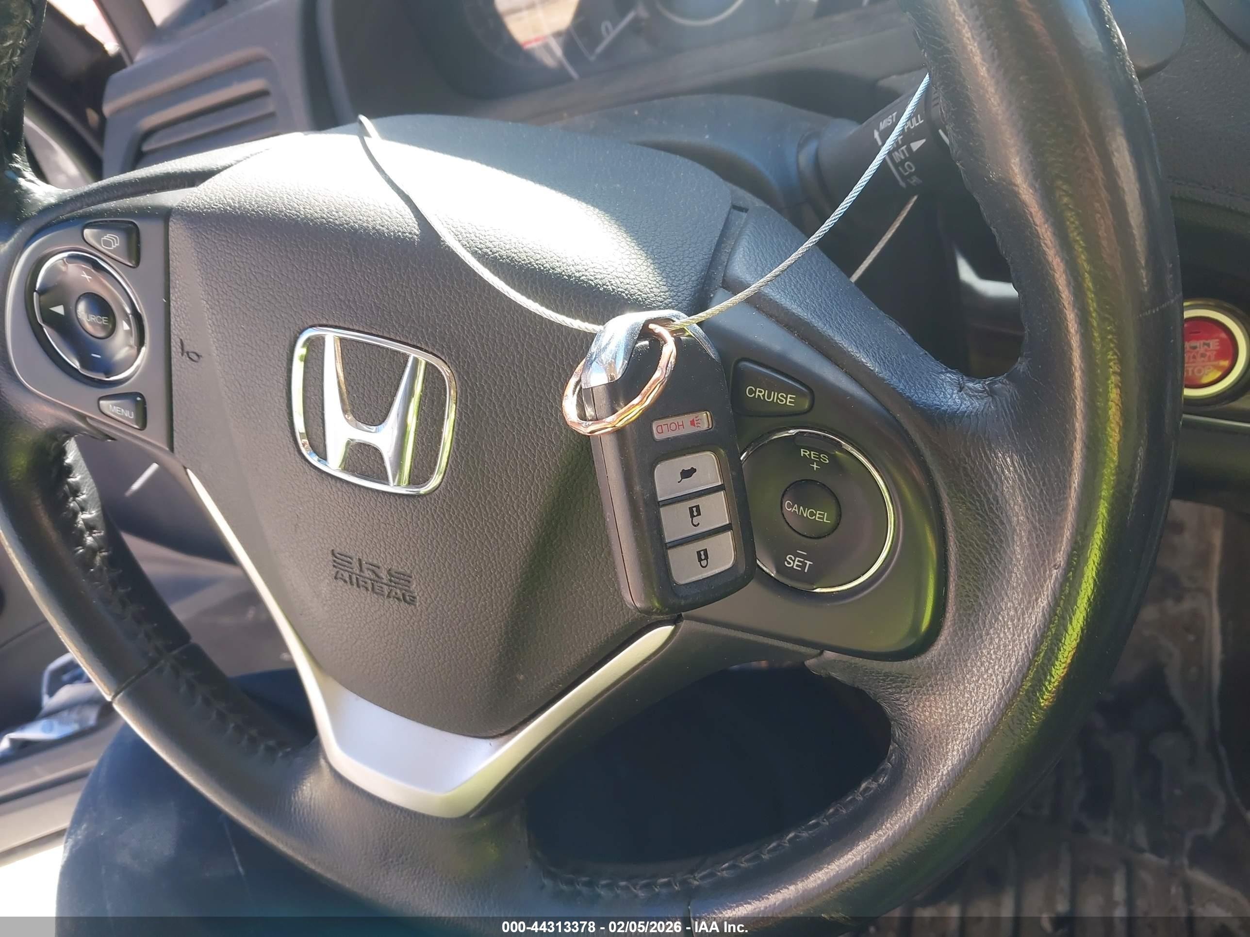 2015 Honda Cr-v Ex-l Серый vin: 2HKRM4H78FH611636