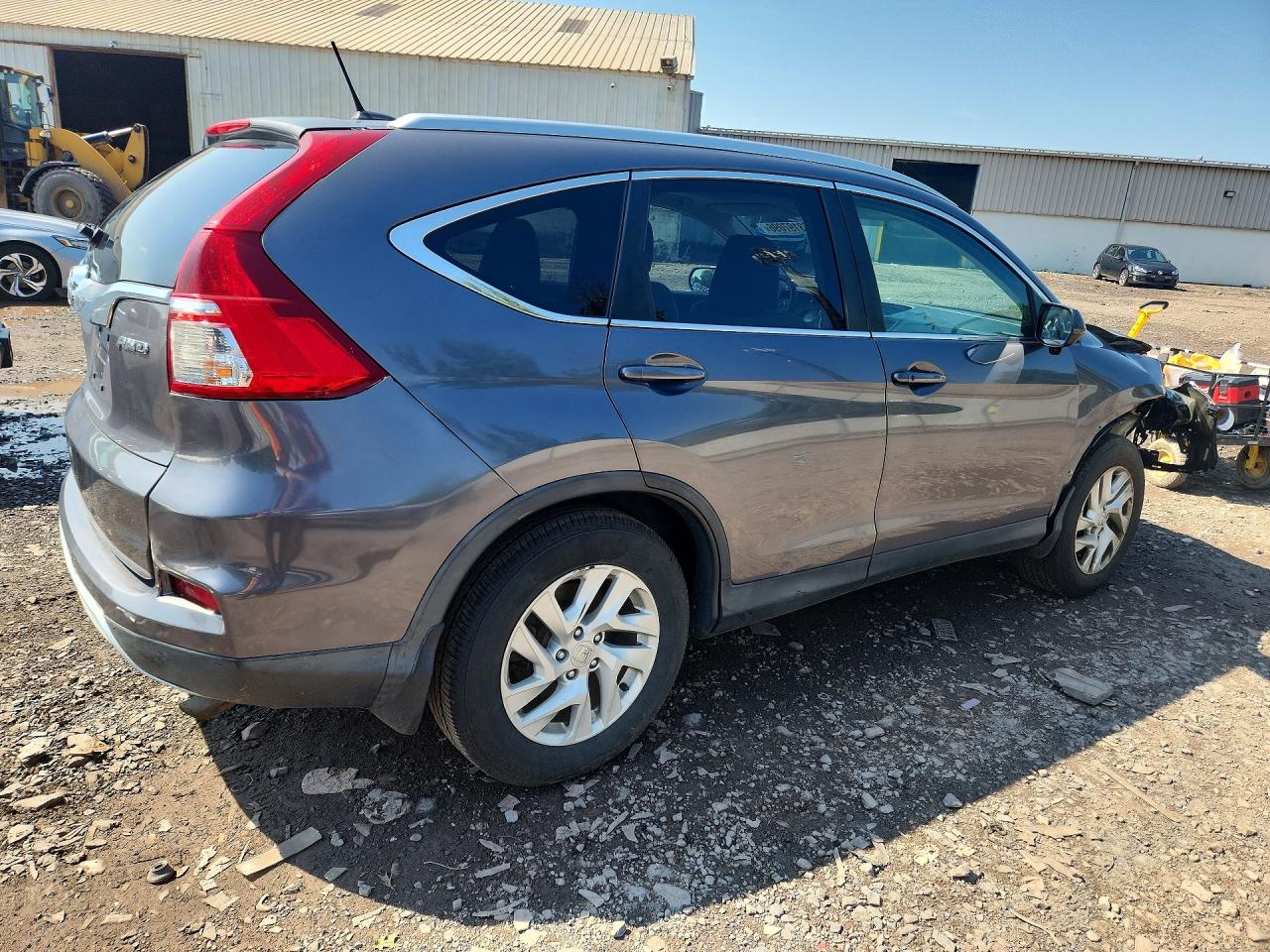 2015 Honda Cr-v Exl Gray vin: 2HKRM4H78FH615962