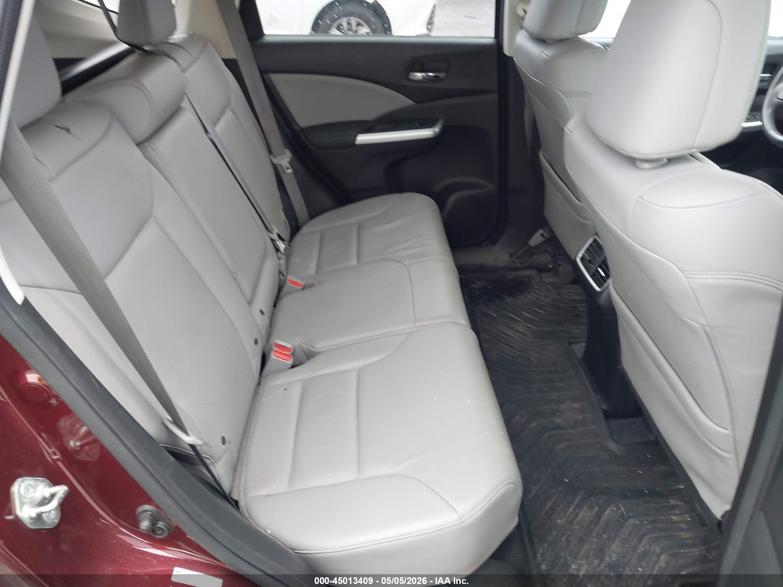2015 Honda Cr-v Ex-l Maroon vin: 2HKRM4H78FH616660
