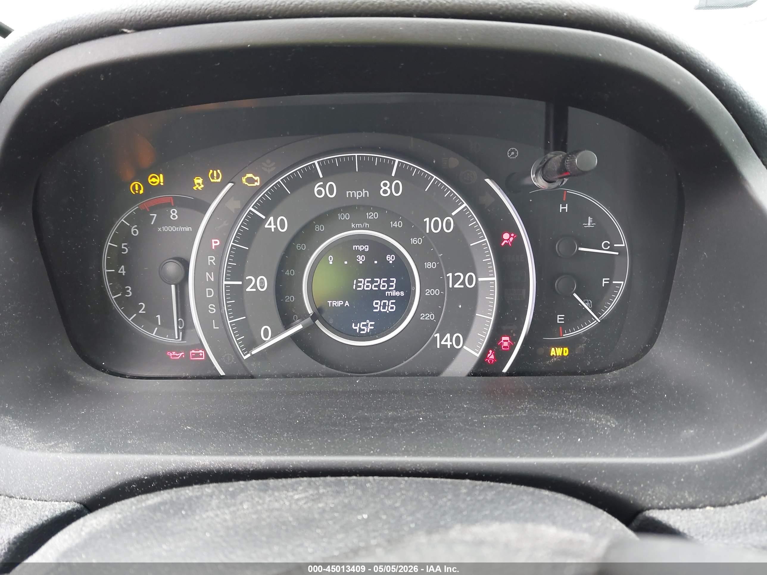 2015 Honda Cr-v Ex-l Maroon vin: 2HKRM4H78FH616660