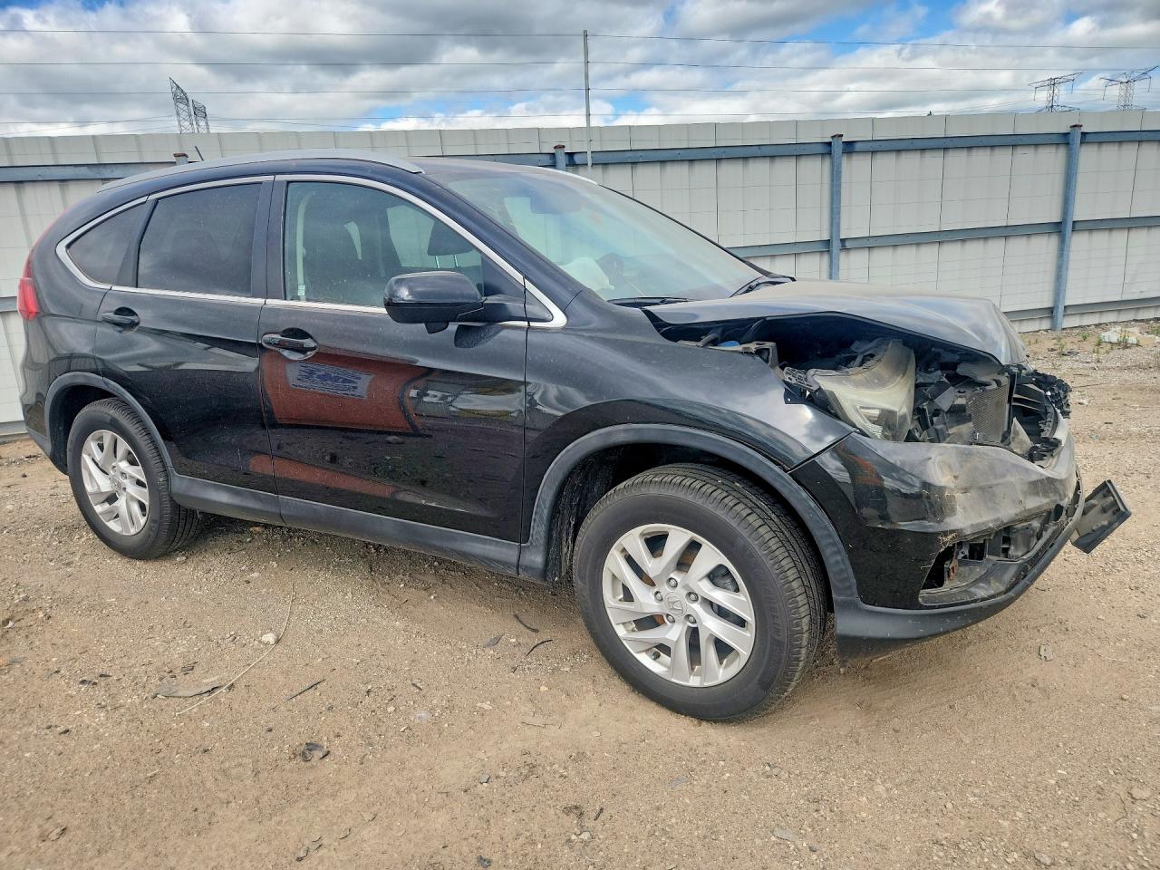 2015 Honda Cr-v Exl Black vin: 2HKRM4H78FH621535