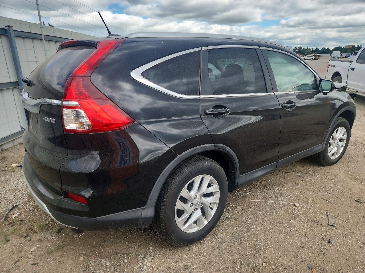 2015 Honda Cr-v Exl Black vin: 2HKRM4H78FH621535