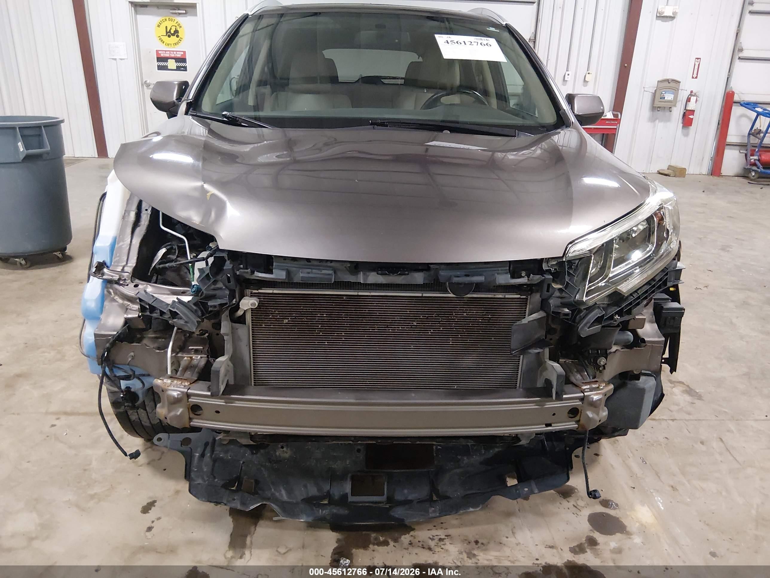 2015 Honda Cr-v Ex-l Серый vin: 2HKRM4H78FH627710