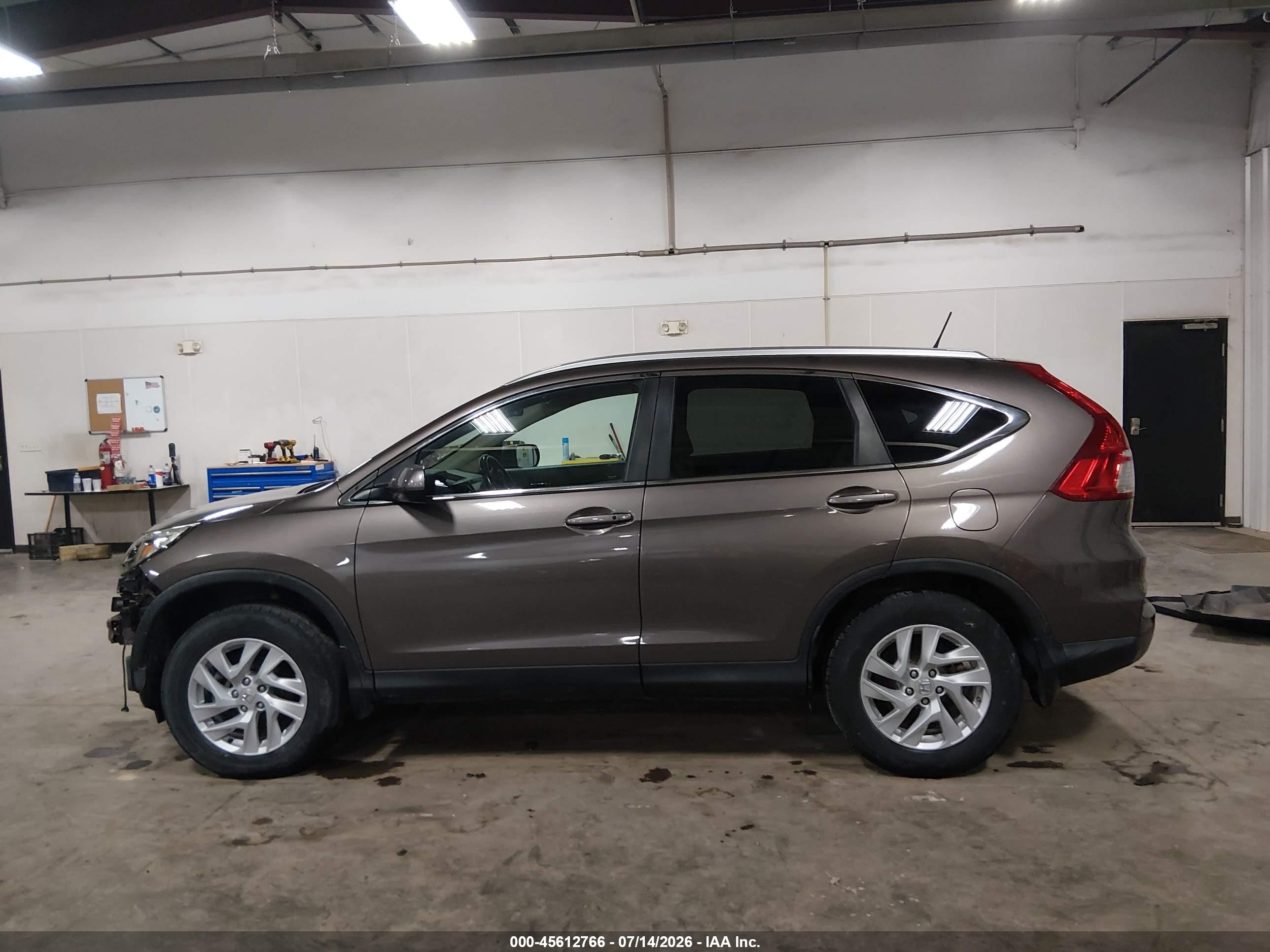 2015 Honda Cr-v Ex-l Серый vin: 2HKRM4H78FH627710