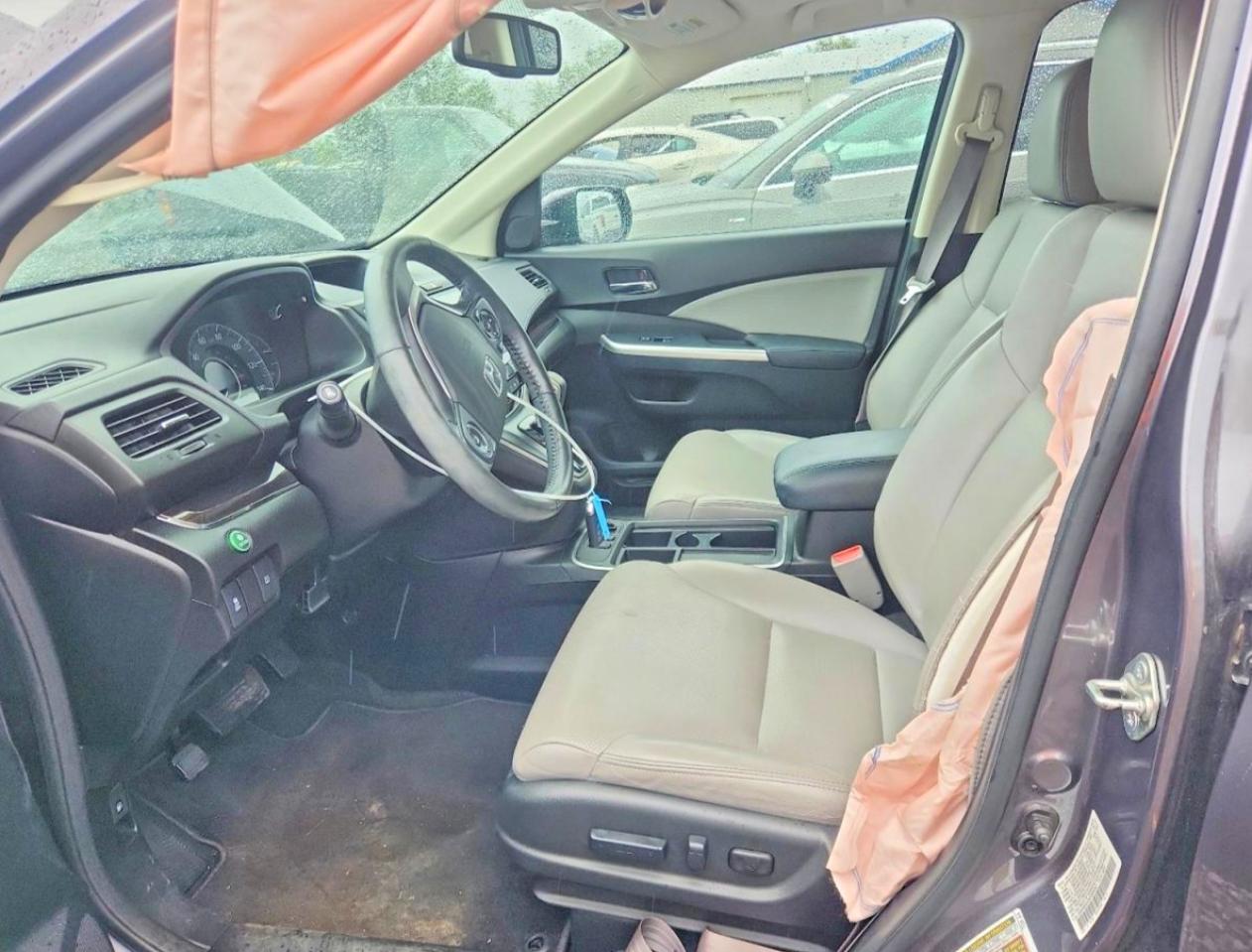 2015 Honda Cr-v Exl Gray vin: 2HKRM4H78FH654552