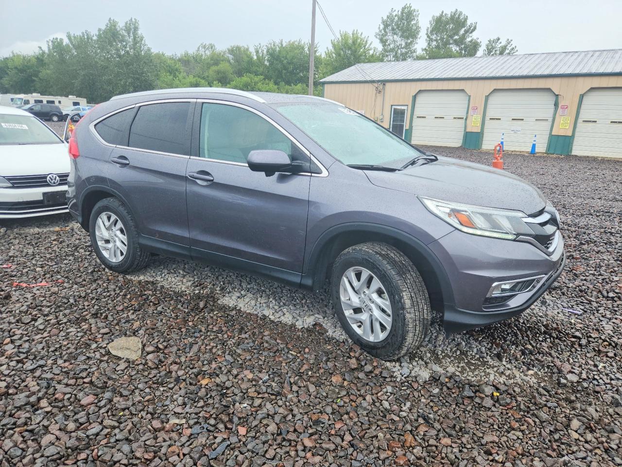 2015 Honda Cr-v Exl Gray vin: 2HKRM4H78FH654552