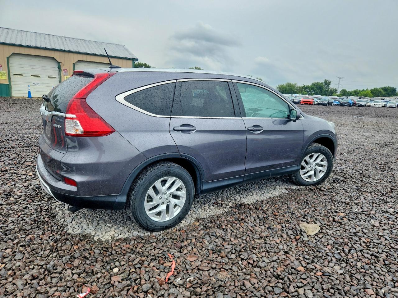 2015 Honda Cr-v Exl Gray vin: 2HKRM4H78FH654552