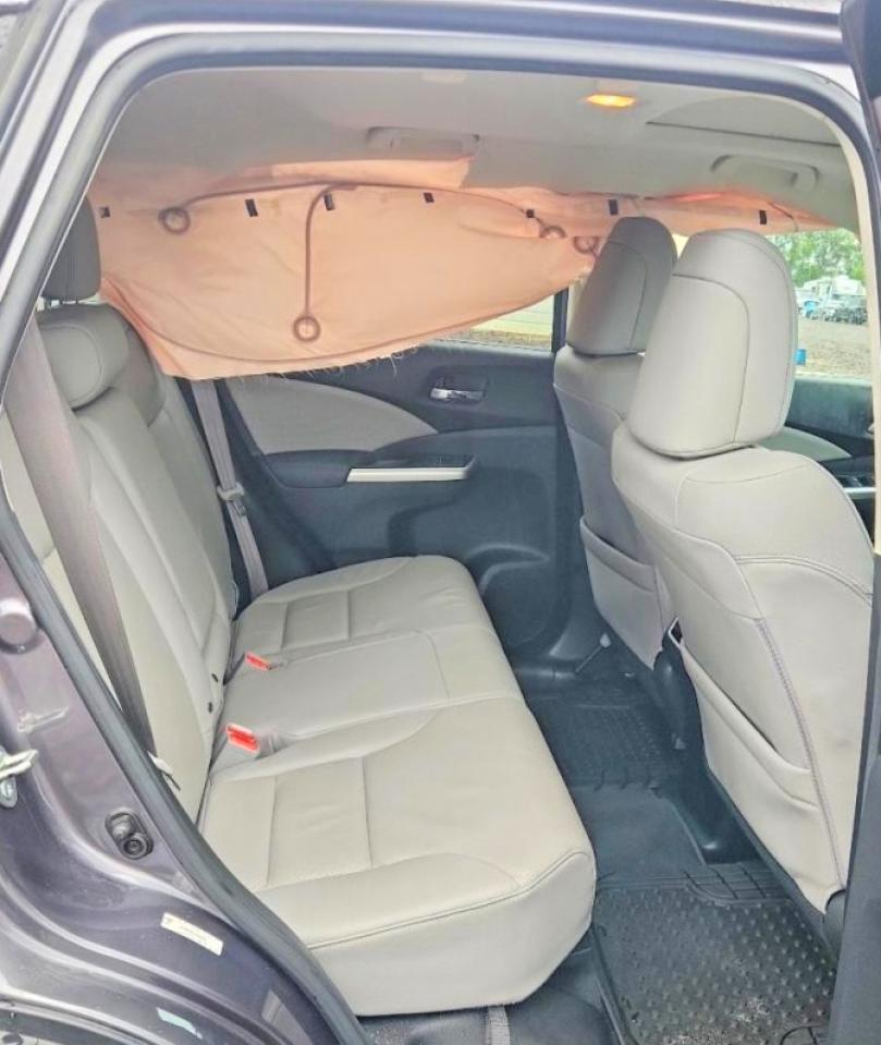 2015 Honda Cr-v Exl Gray vin: 2HKRM4H78FH654552