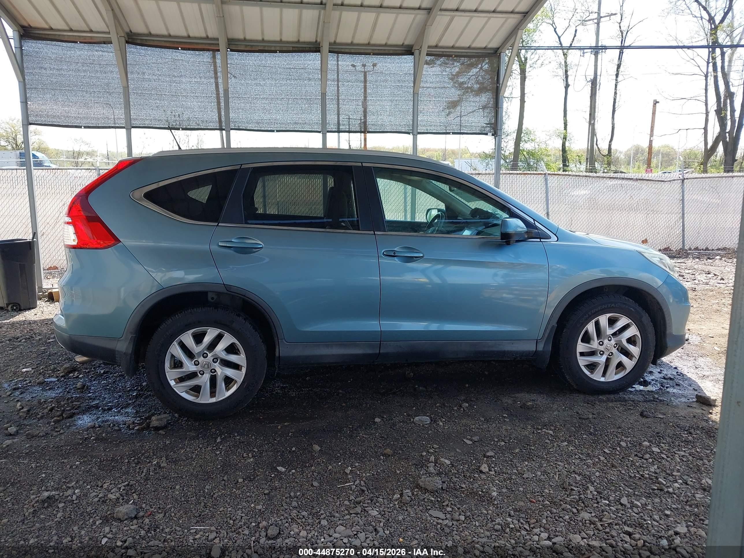 2016 Honda Cr-v Ex-l Бирюзовый vin: 2HKRM4H78GH637283