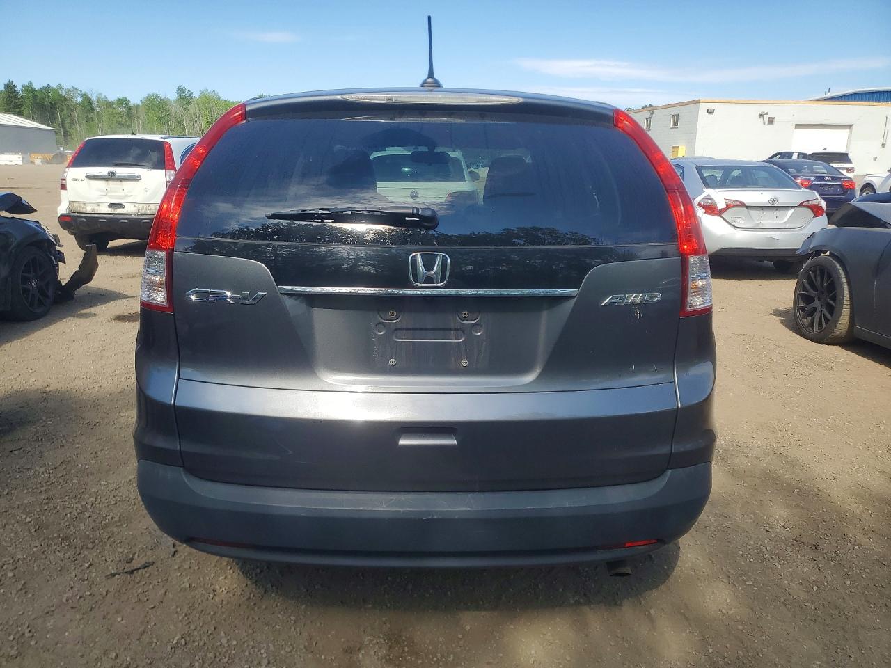 2012 Honda Cr-v Exl Gray vin: 2HKRM4H79CH105972