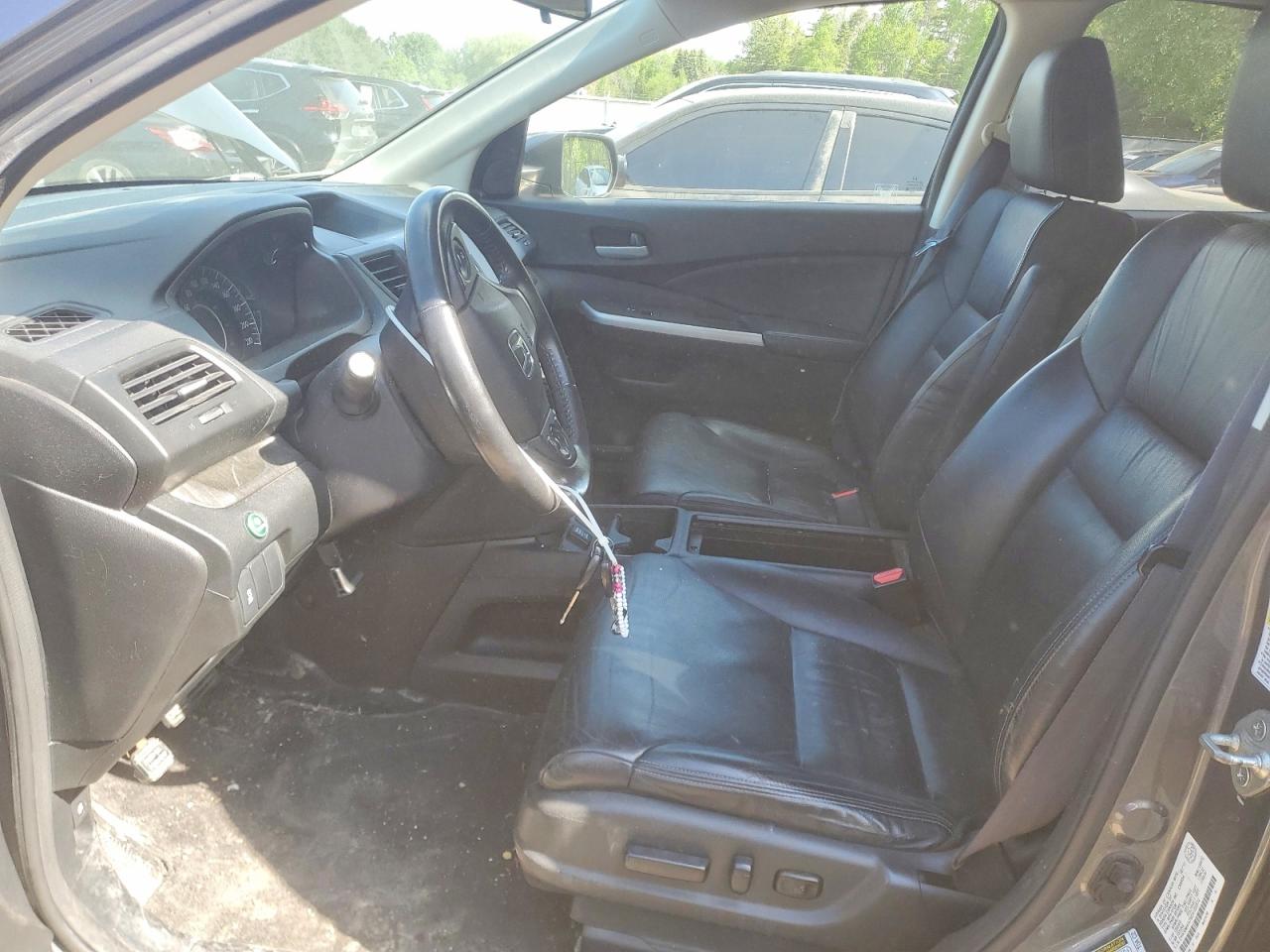 2012 Honda Cr-v Exl Gray vin: 2HKRM4H79CH105972
