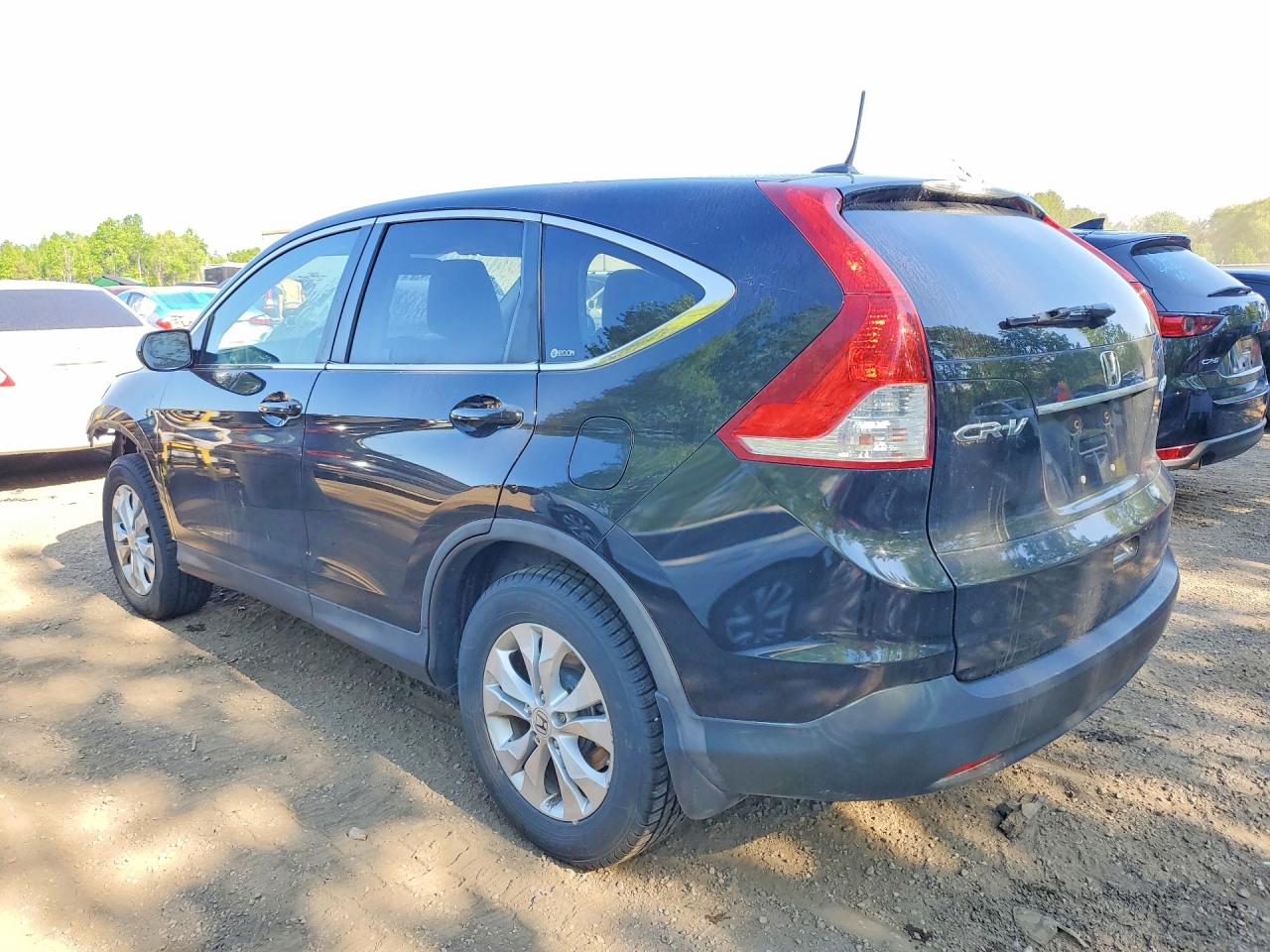 2012 Honda Cr-v Exl Black vin: 2HKRM4H79CH107298