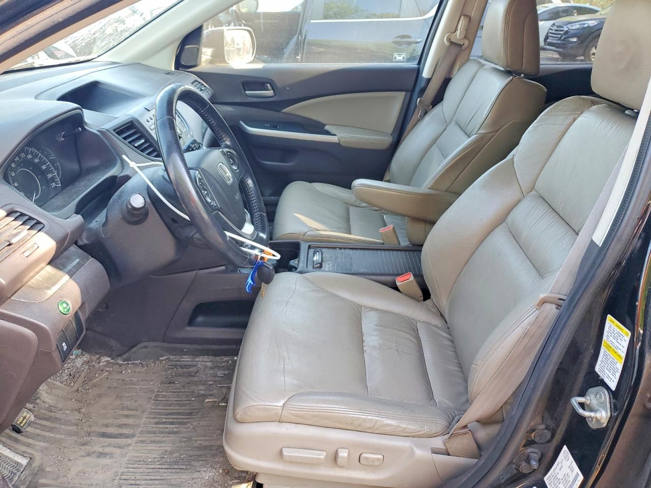 2012 Honda Cr-v Exl Black vin: 2HKRM4H79CH107298