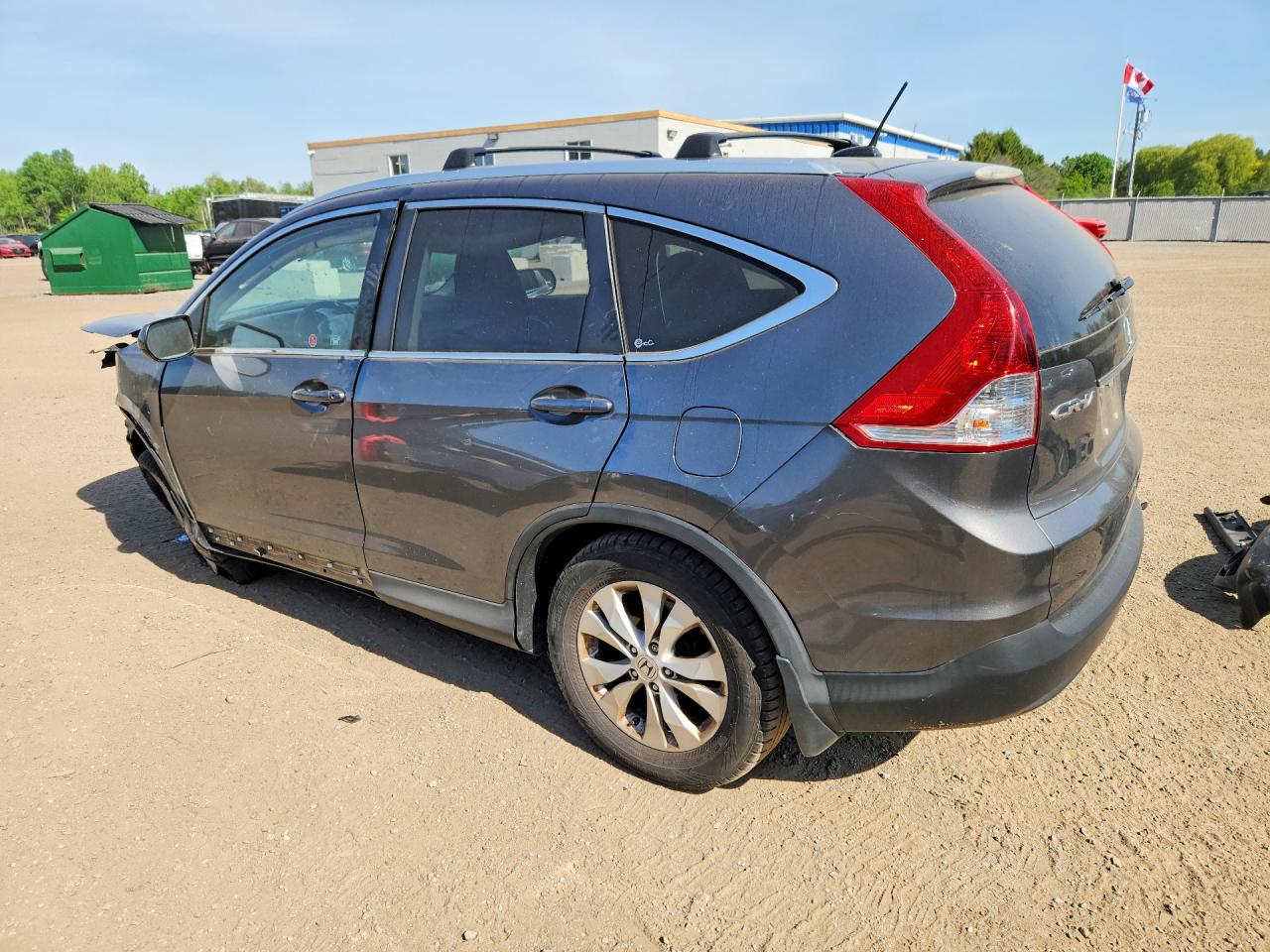 2012 Honda Cr-v Exl Gray vin: 2HKRM4H79CH112503