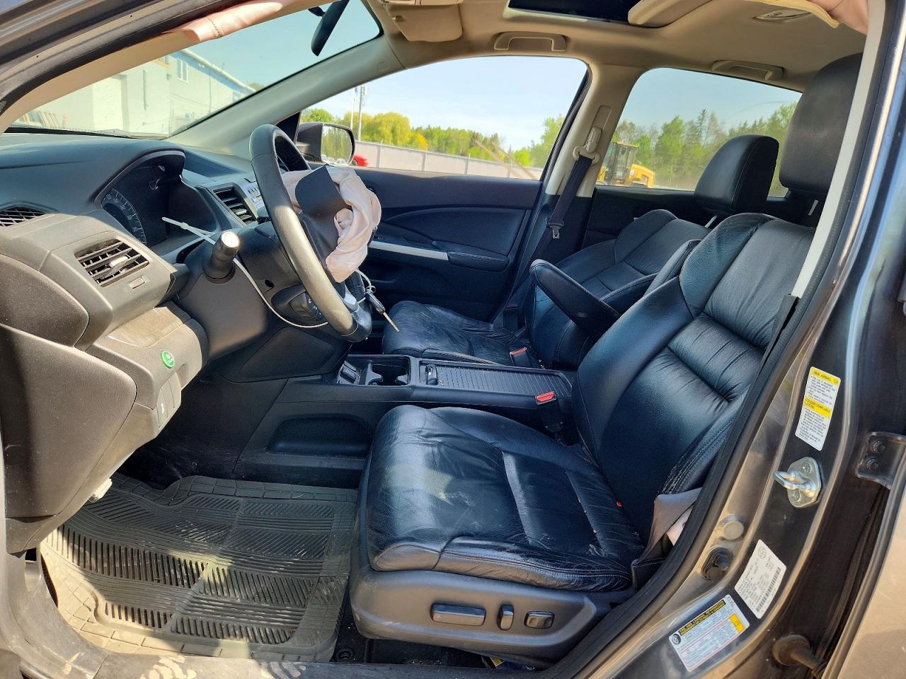 2012 Honda Cr-v Exl Gray vin: 2HKRM4H79CH112503