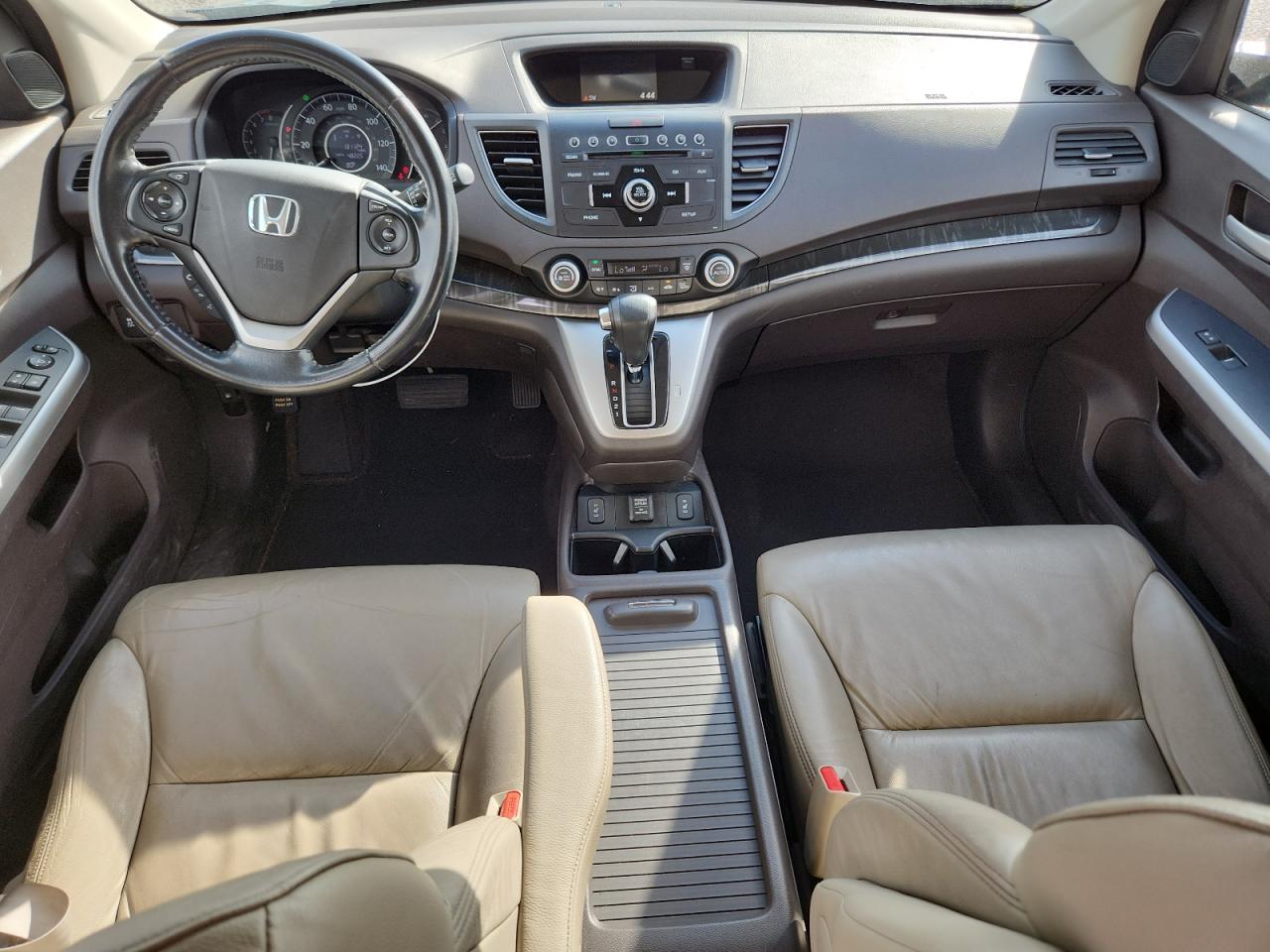 2012 Honda Cr-v Exl Green vin: 2HKRM4H79CH603895