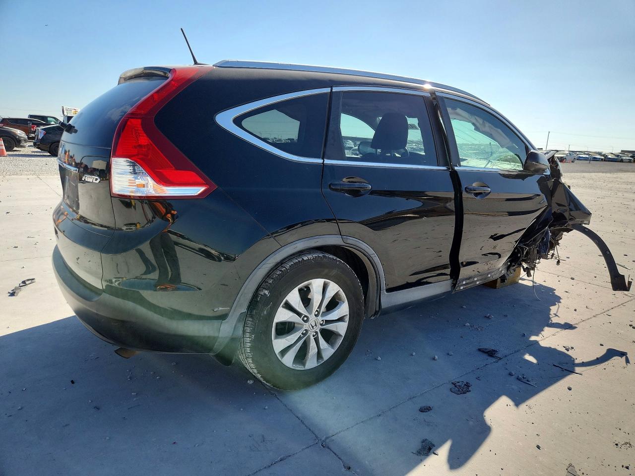 2012 Honda Cr-v Exl Черный vin: 2HKRM4H79CH604187