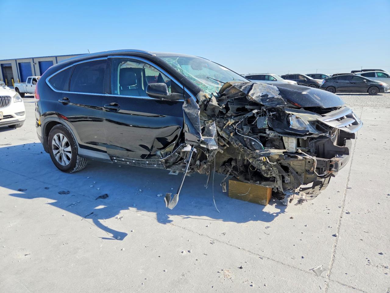 2012 Honda Cr-v Exl Черный vin: 2HKRM4H79CH604187