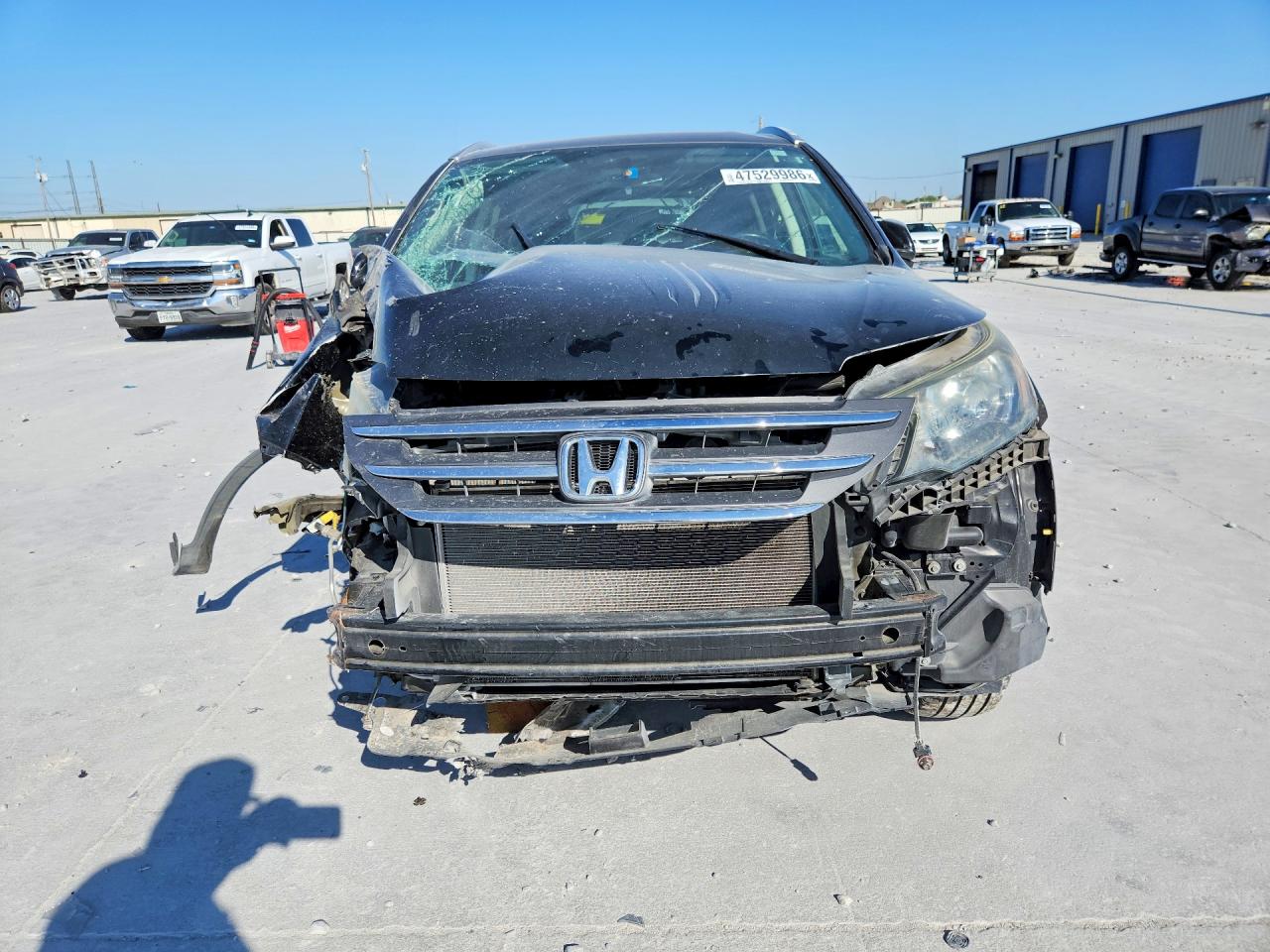 2012 Honda Cr-v Exl Черный vin: 2HKRM4H79CH604187