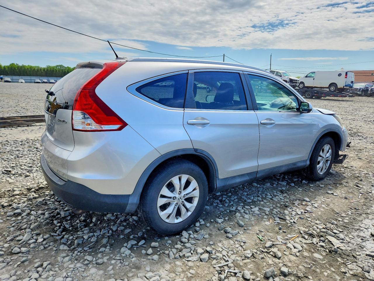 2012 Honda Cr-v Exl Серебряный vin: 2HKRM4H79CH612063