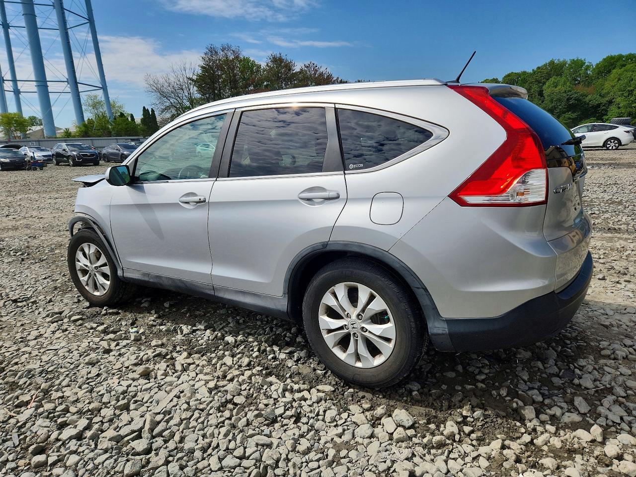2012 Honda Cr-v Exl Серебряный vin: 2HKRM4H79CH612063