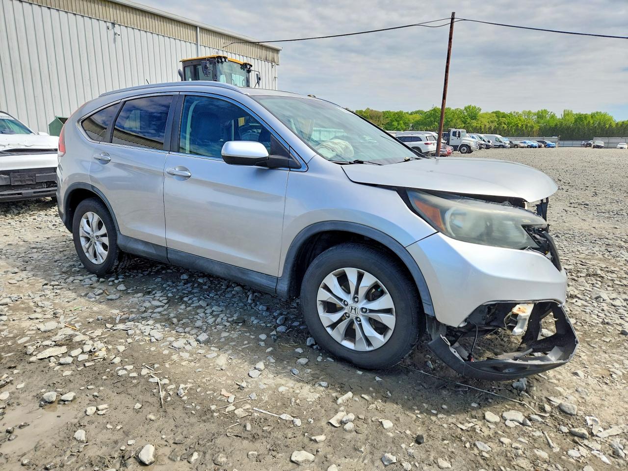 2012 Honda Cr-v Exl Серебряный vin: 2HKRM4H79CH612063