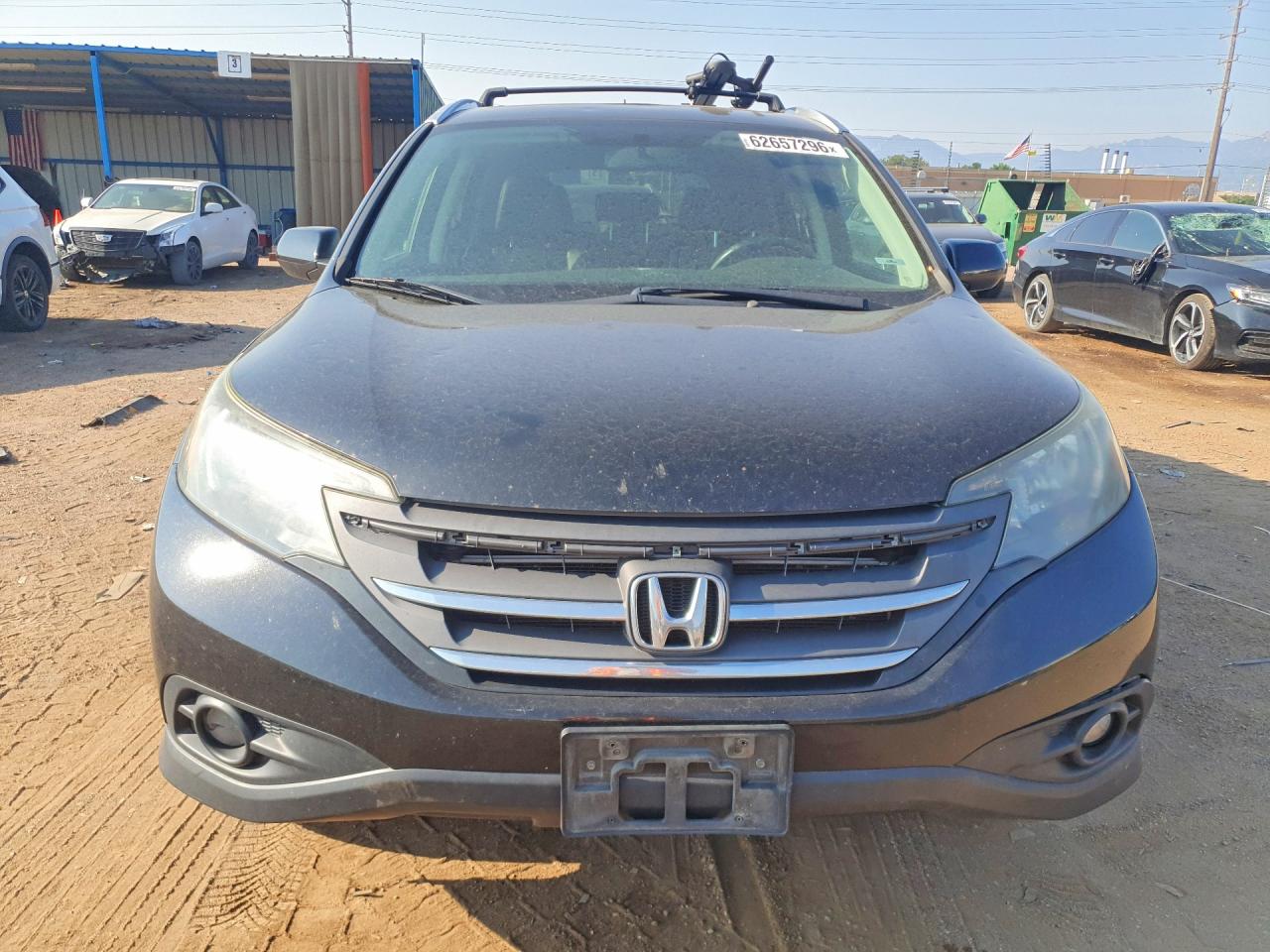 2012 Honda Cr-v Exl Black vin: 2HKRM4H79CH613651