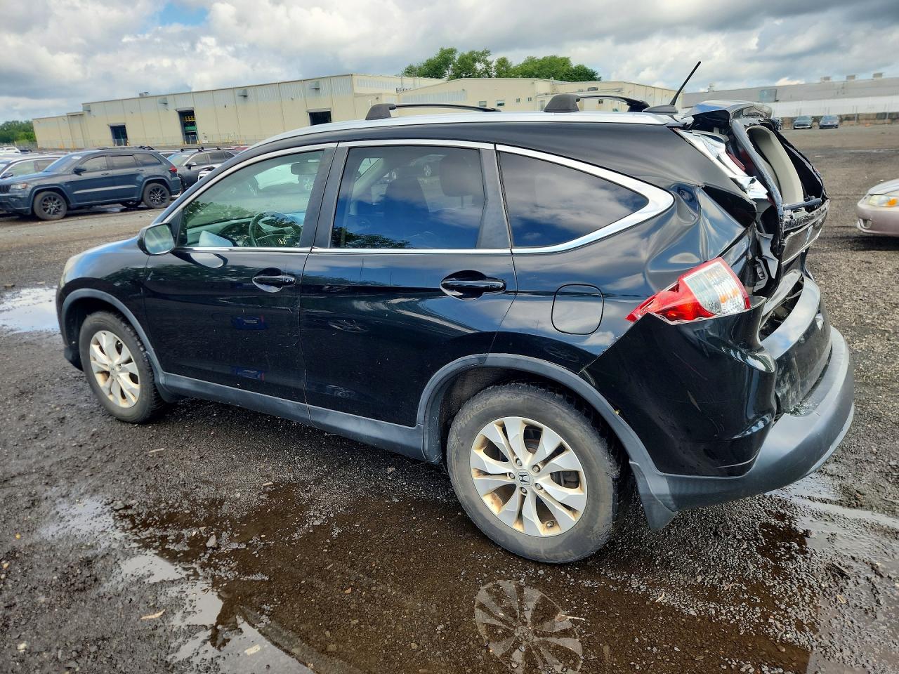 2013 Honda Cr-v Exl Черный vin: 2HKRM4H79DH603414