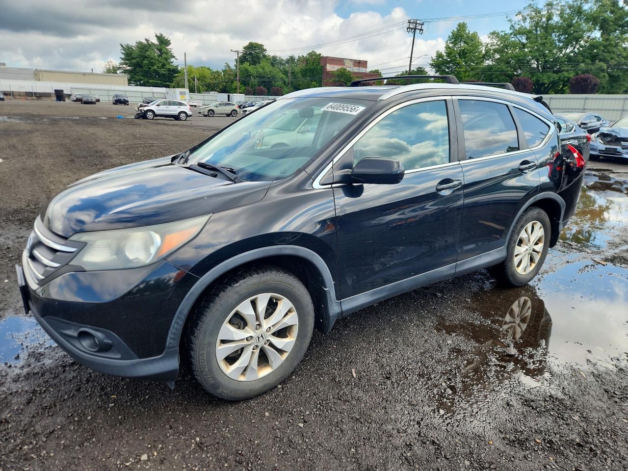 2013 Honda Cr-v Exl Black vin: 2HKRM4H79DH603414