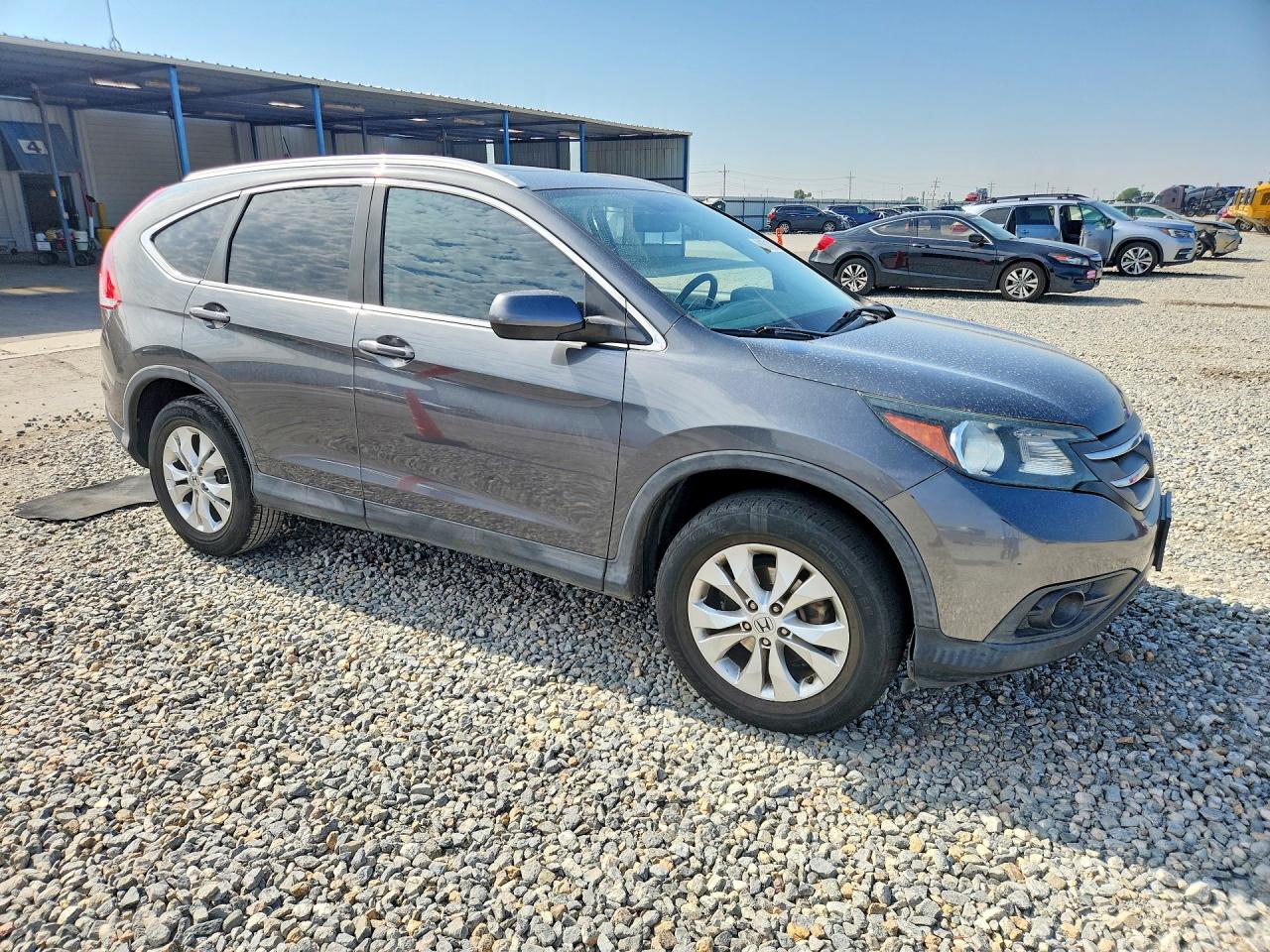 2013 Honda Crv Gray vin: 2HKRM4H79DH611349