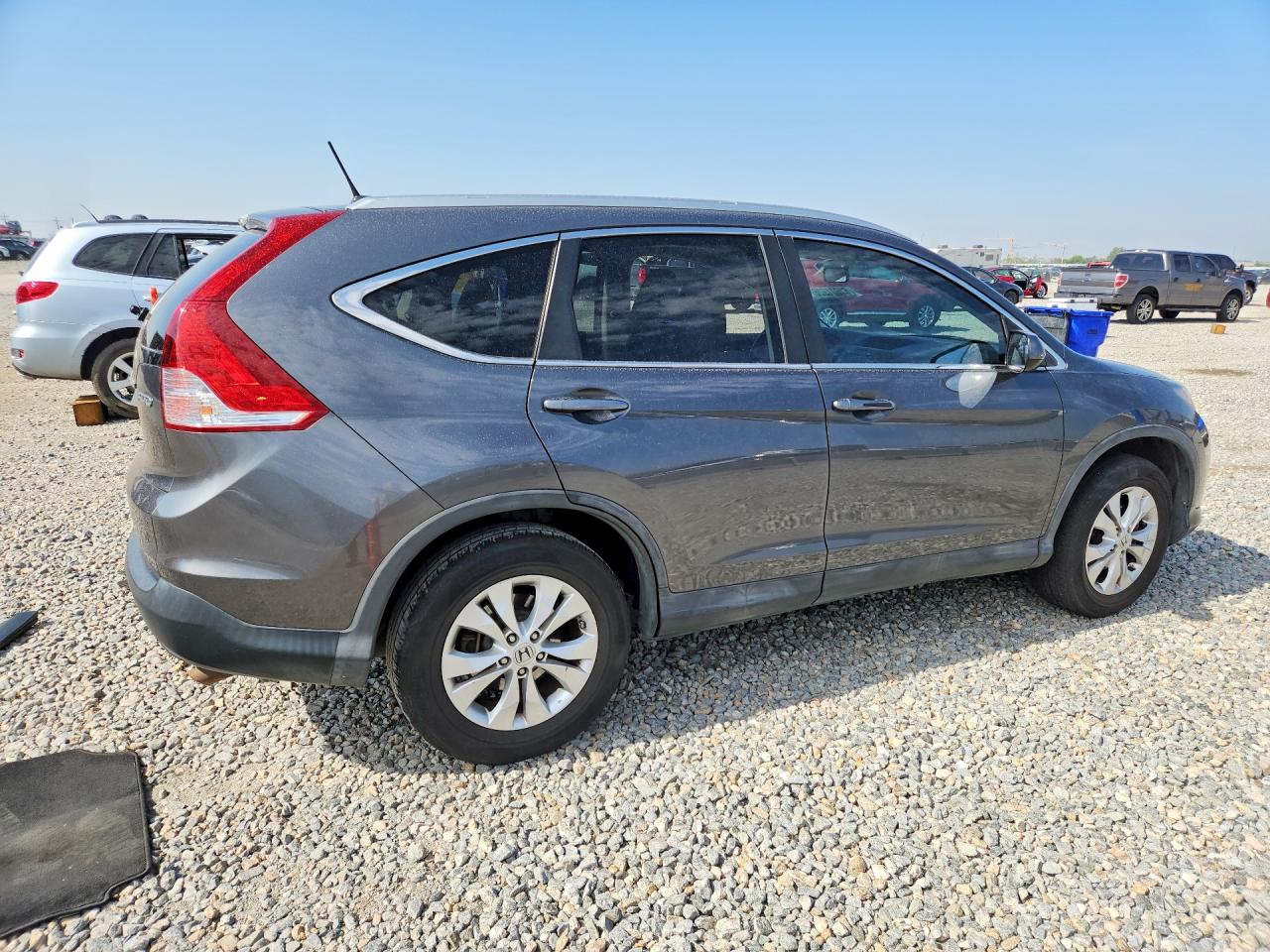 2013 Honda Crv Gray vin: 2HKRM4H79DH611349