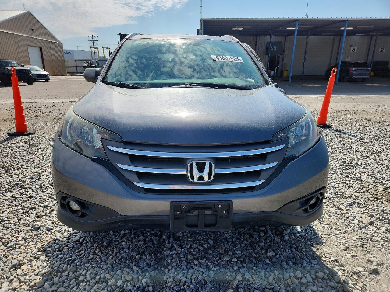 2013 Honda Crv Gray vin: 2HKRM4H79DH611349