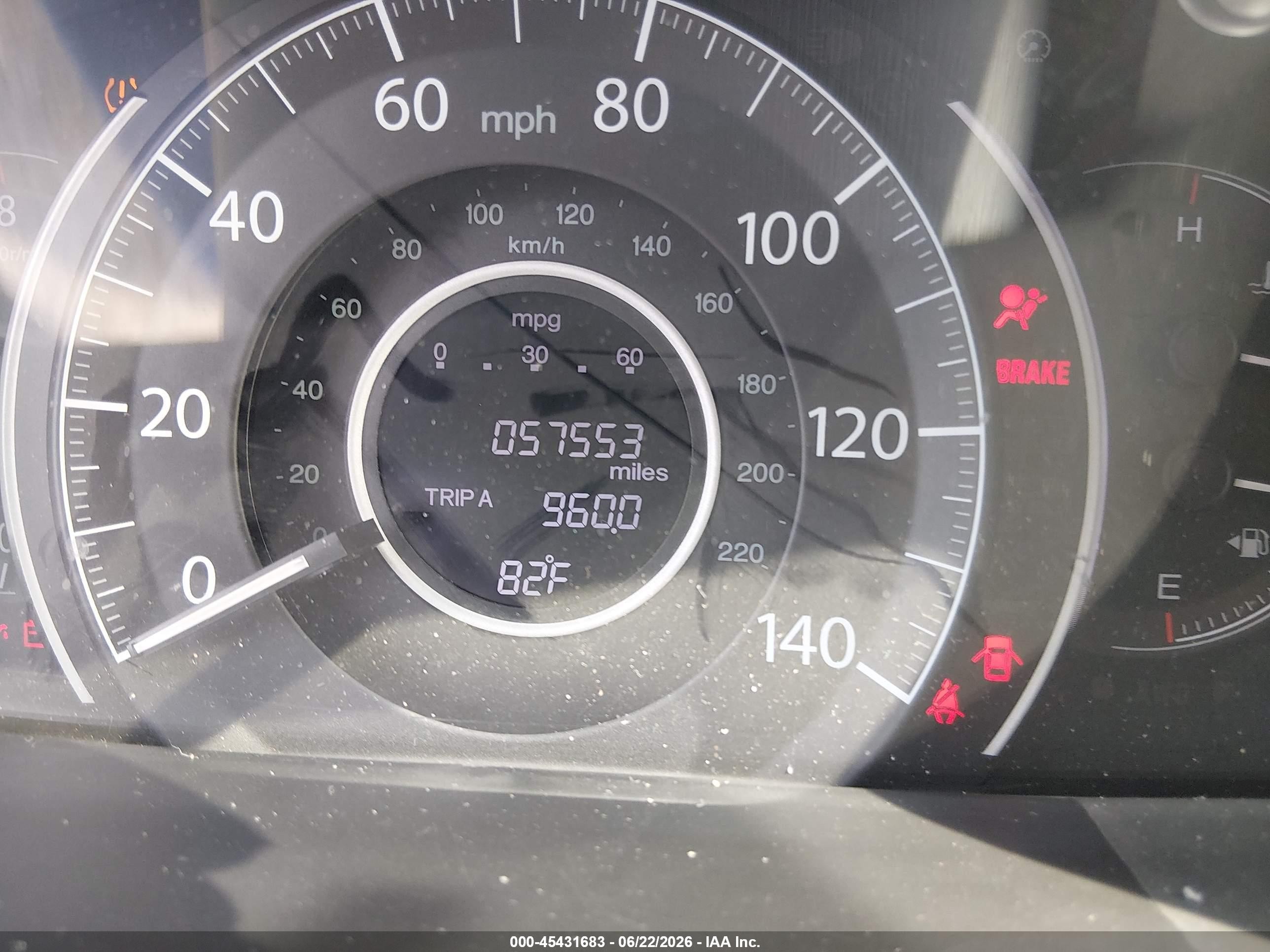 2013 Honda Cr-v Ex-l Черный vin: 2HKRM4H79DH637661