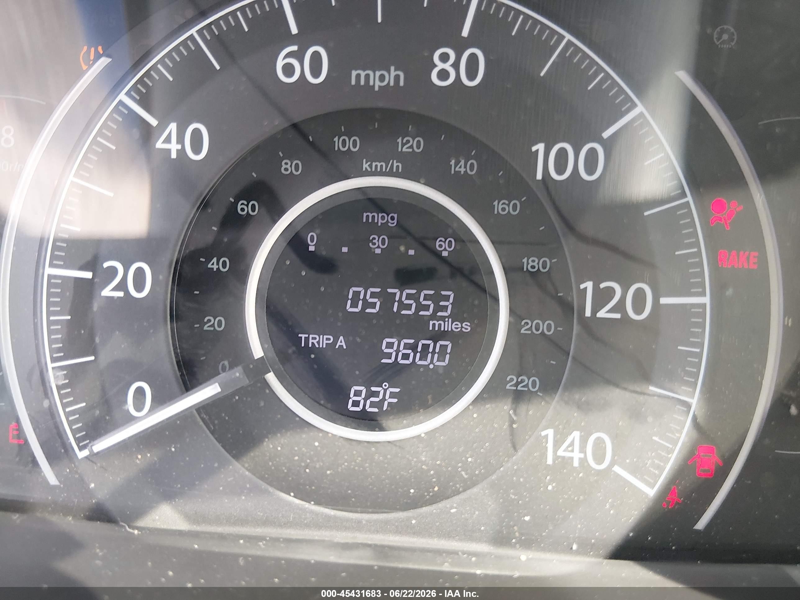 2013 Honda Cr-v Ex-l Черный vin: 2HKRM4H79DH637661