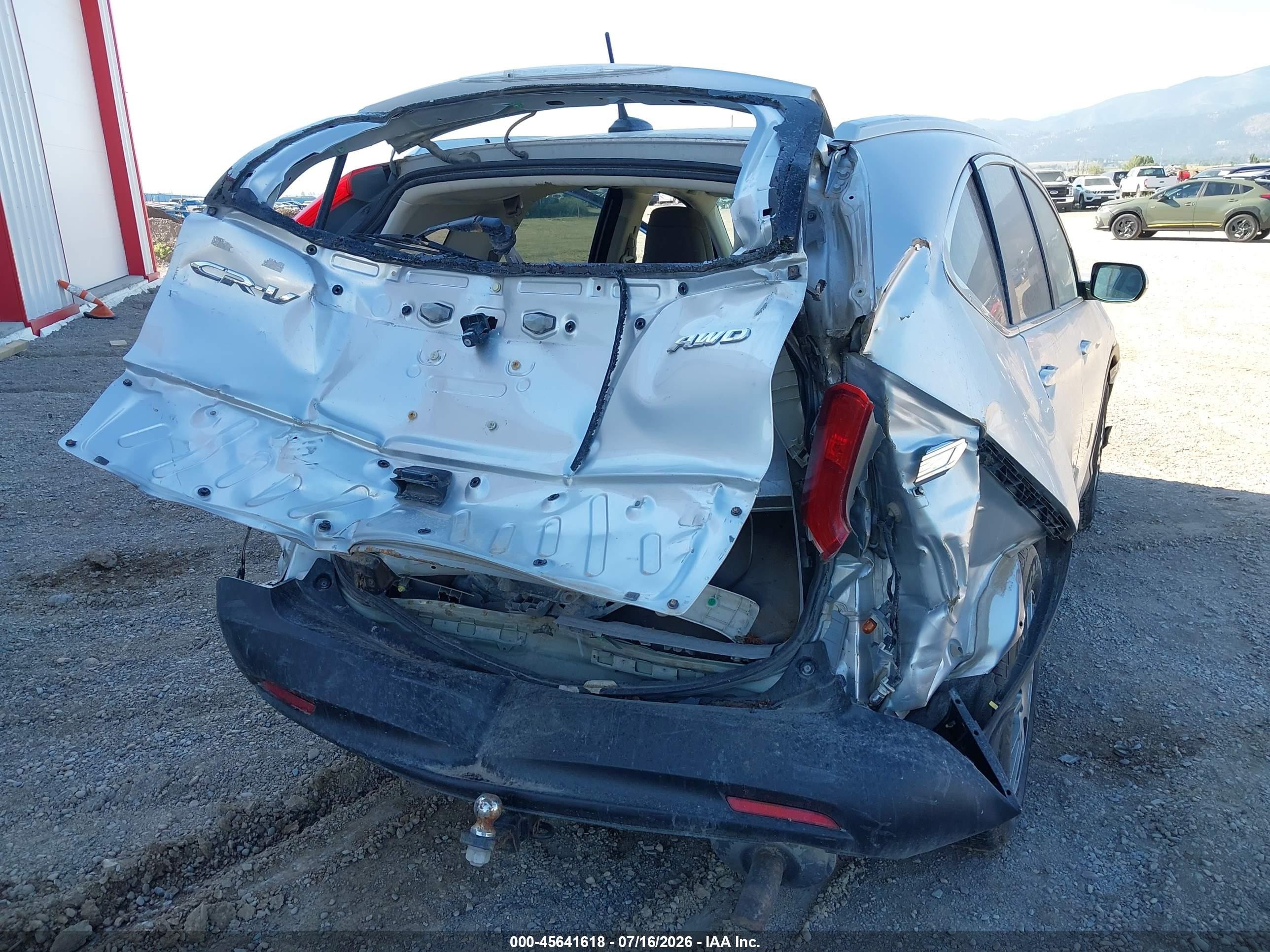 2013 Honda Cr-v Ex-l Silver vin: 2HKRM4H79DH655920