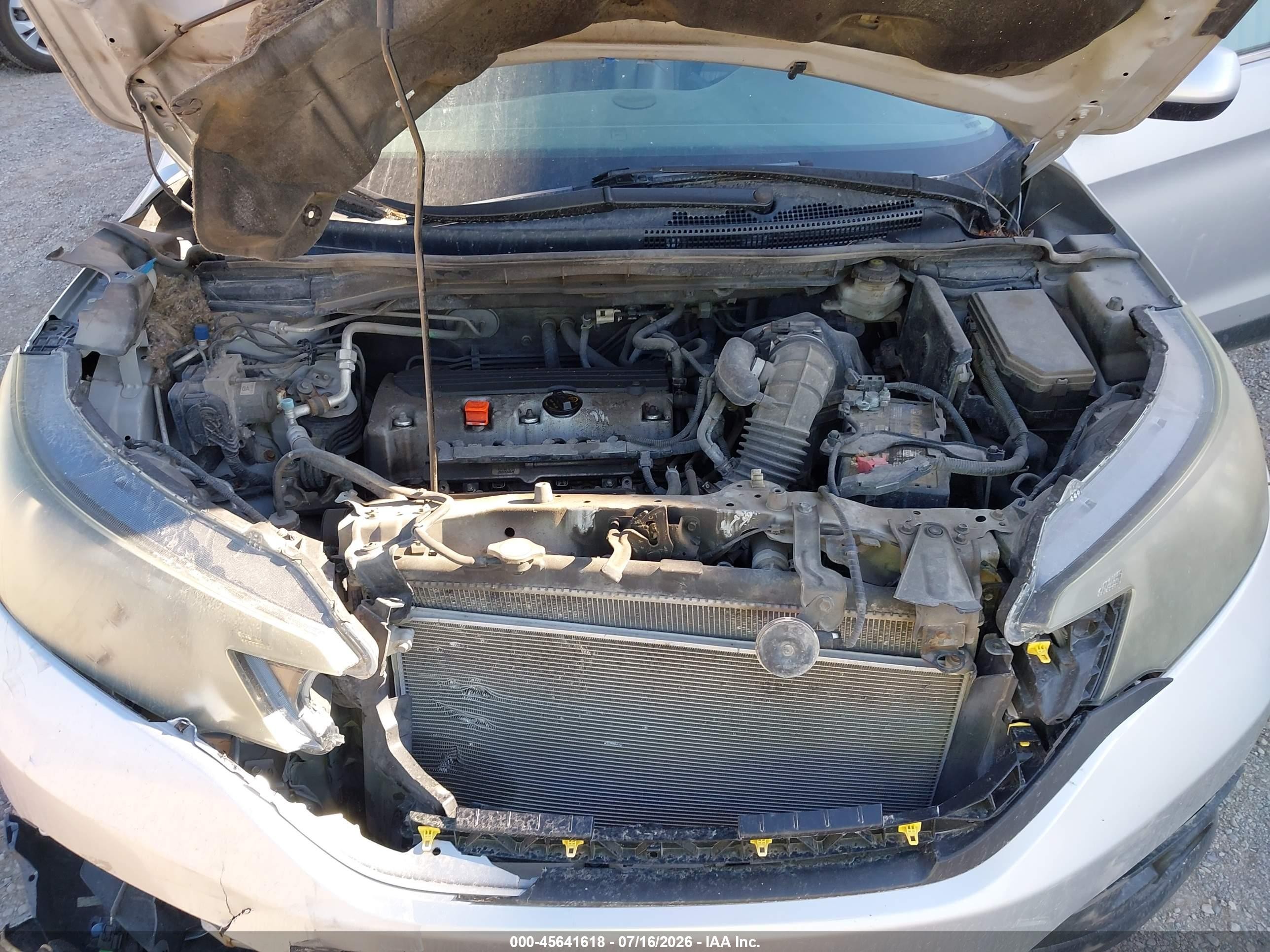 2013 Honda Cr-v Ex-l Silver vin: 2HKRM4H79DH655920