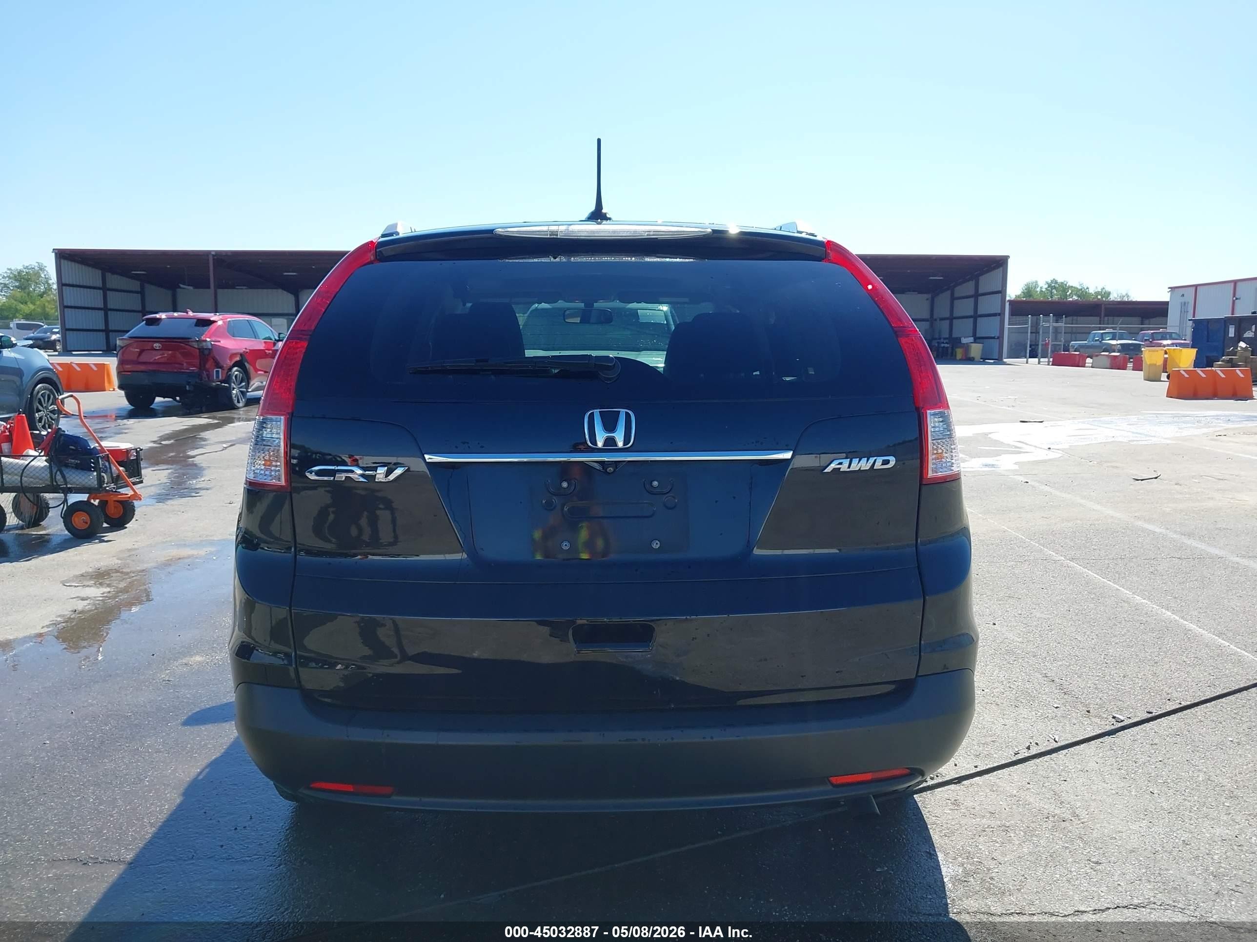 2013 Honda Cr-v Ex-l Черный vin: 2HKRM4H79DH672491