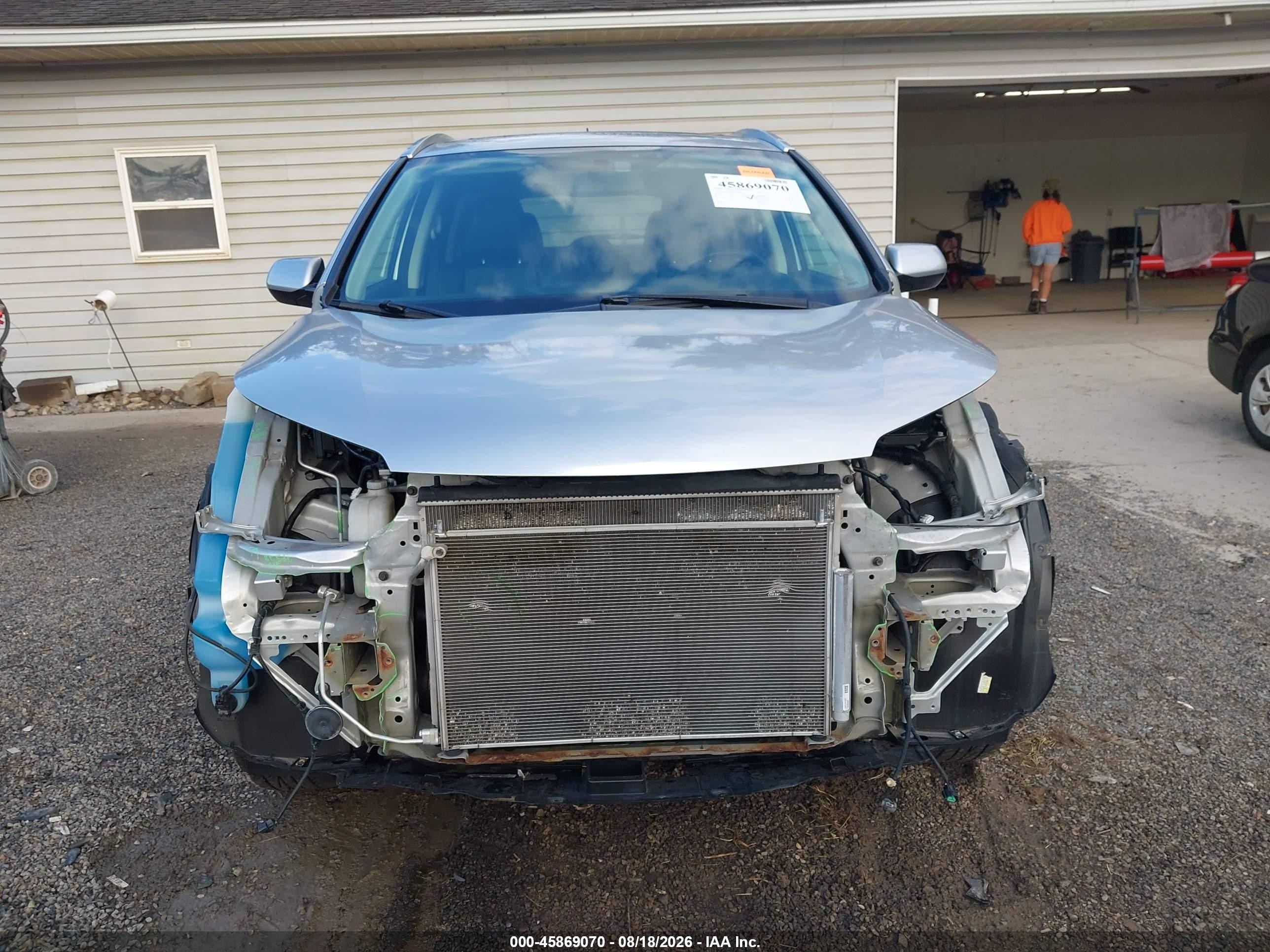2013 Honda Cr-v Ex-l Silver vin: 2HKRM4H79DH694944