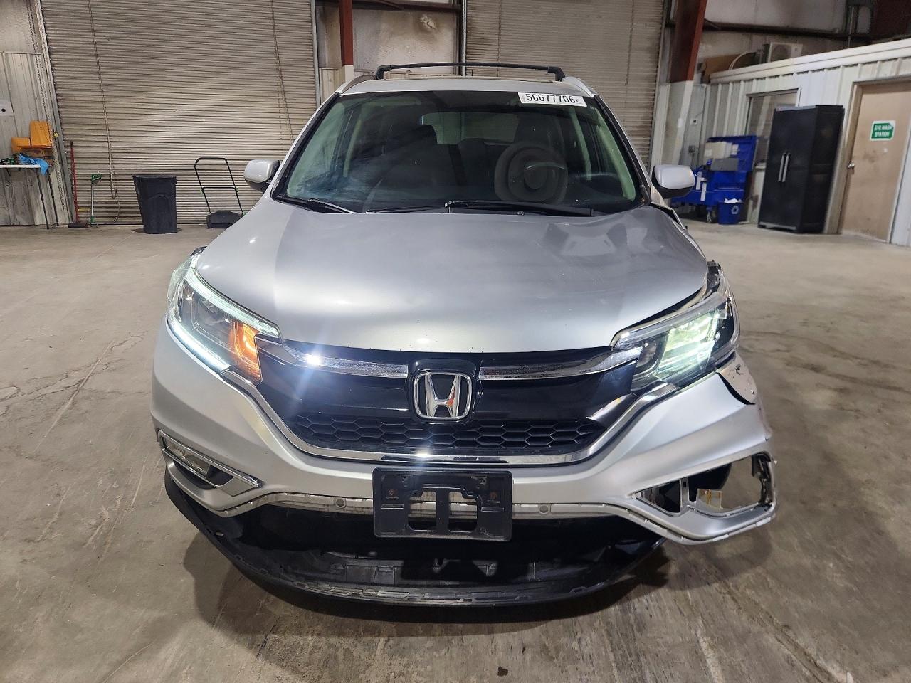 2014 Honda Cr-v Exl Silver vin: 2HKRM4H79EH626564