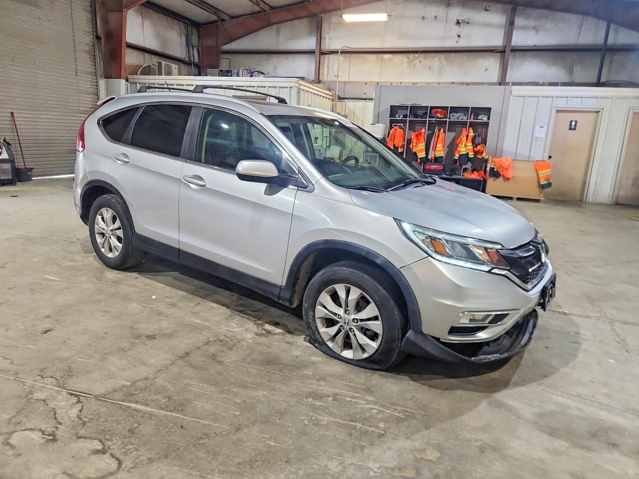 2014 Honda Cr-v Exl Silver vin: 2HKRM4H79EH626564