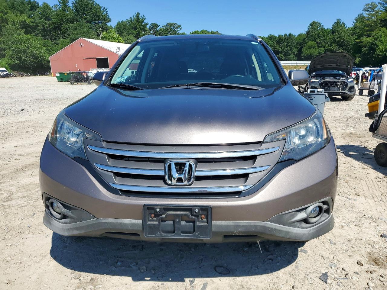 2014 Honda Cr-v Brown vin: 2HKRM4H79EH636558