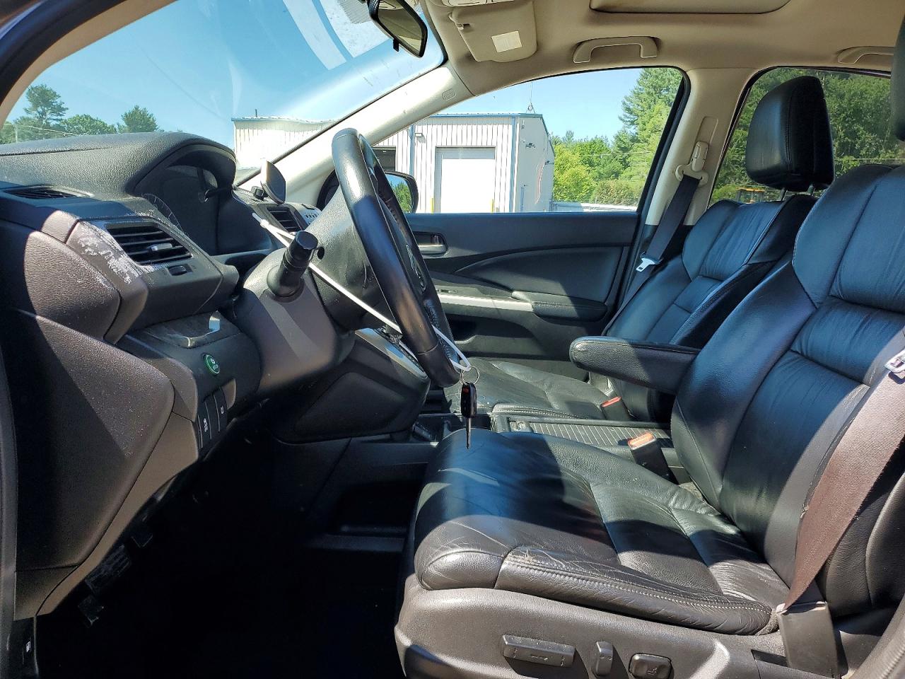 2014 Honda Cr-v Brown vin: 2HKRM4H79EH636558