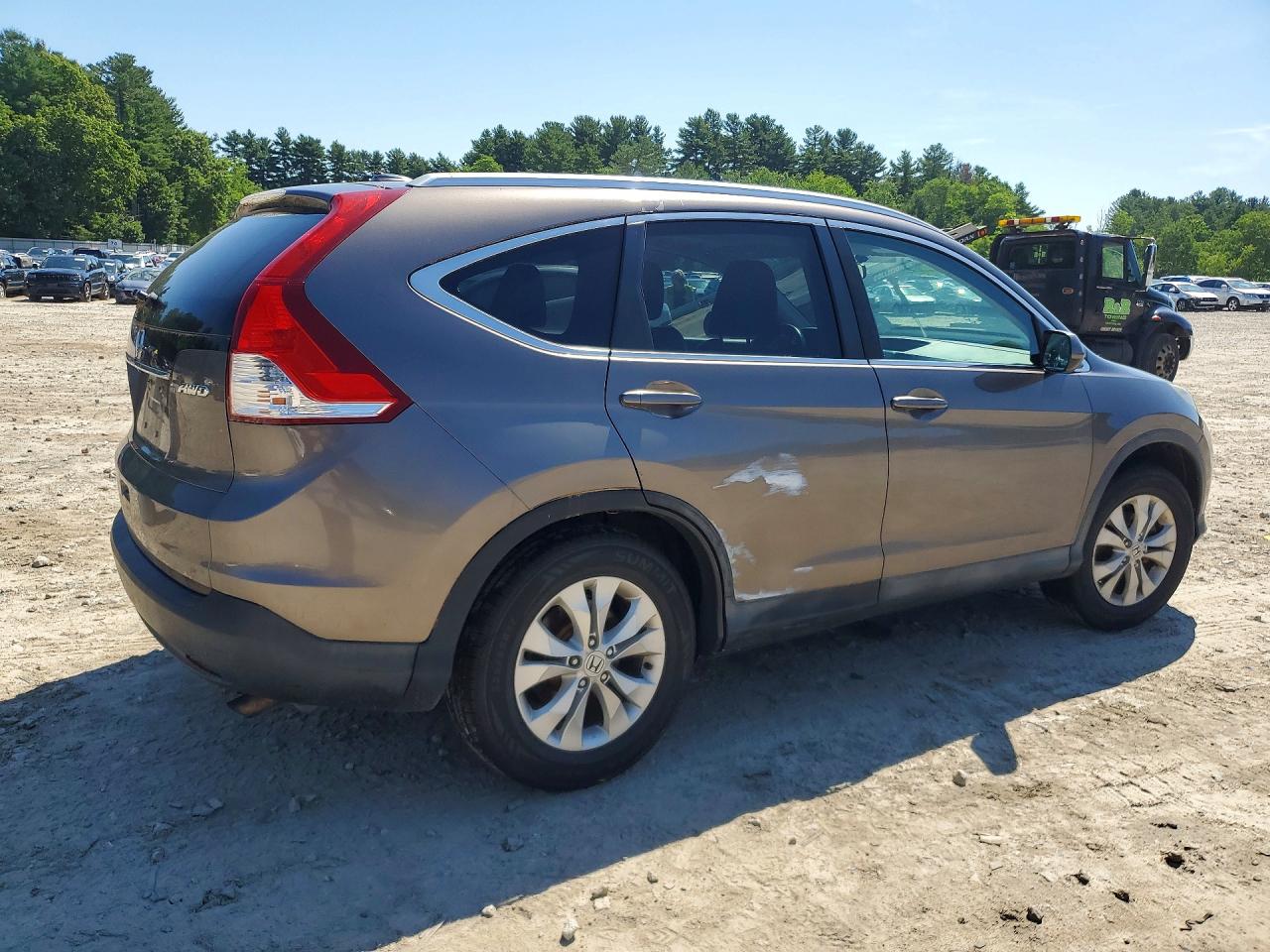 2014 Honda Cr-v Brown vin: 2HKRM4H79EH636558