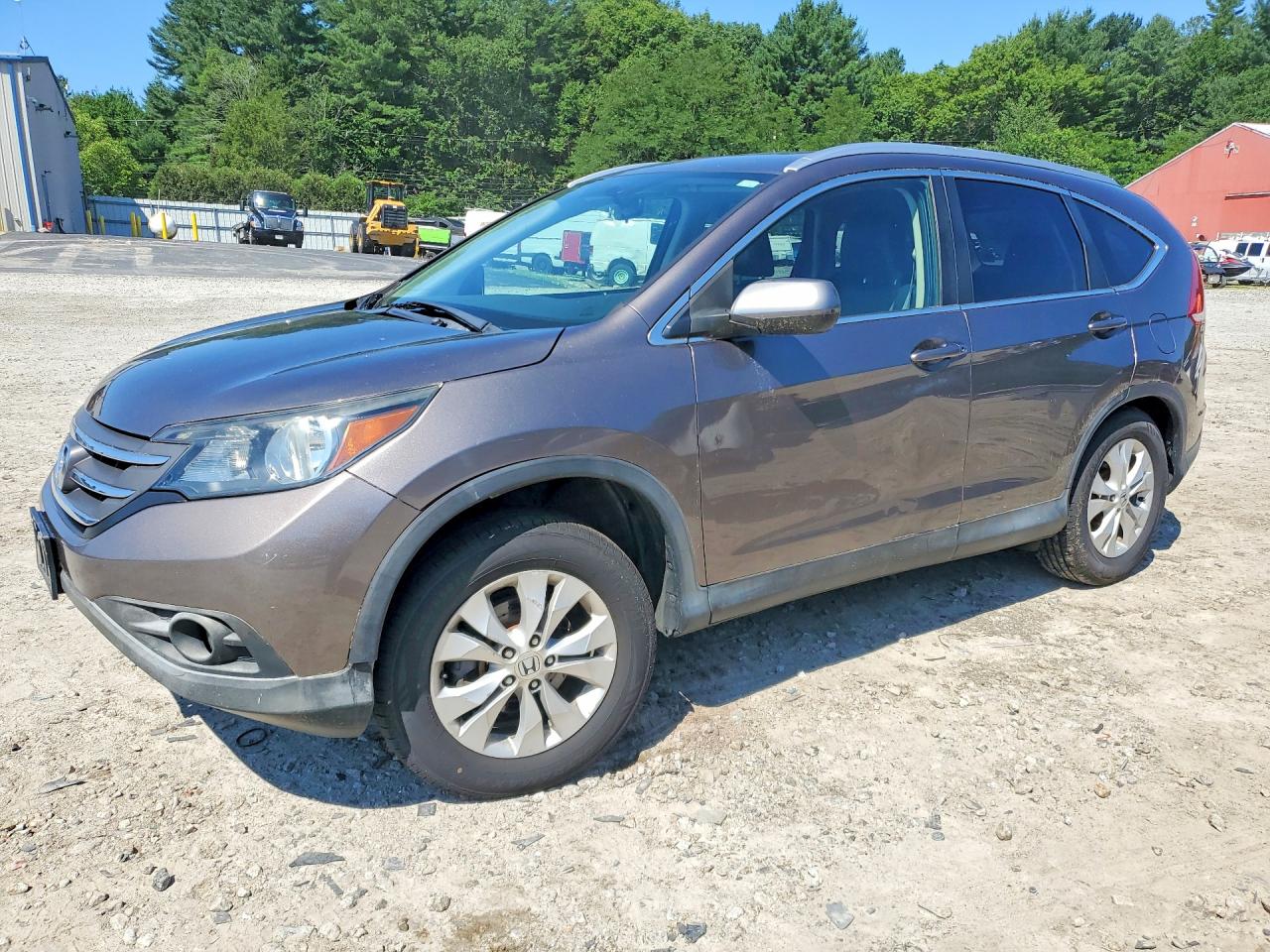 2014 Honda Cr-v Brown vin: 2HKRM4H79EH636558