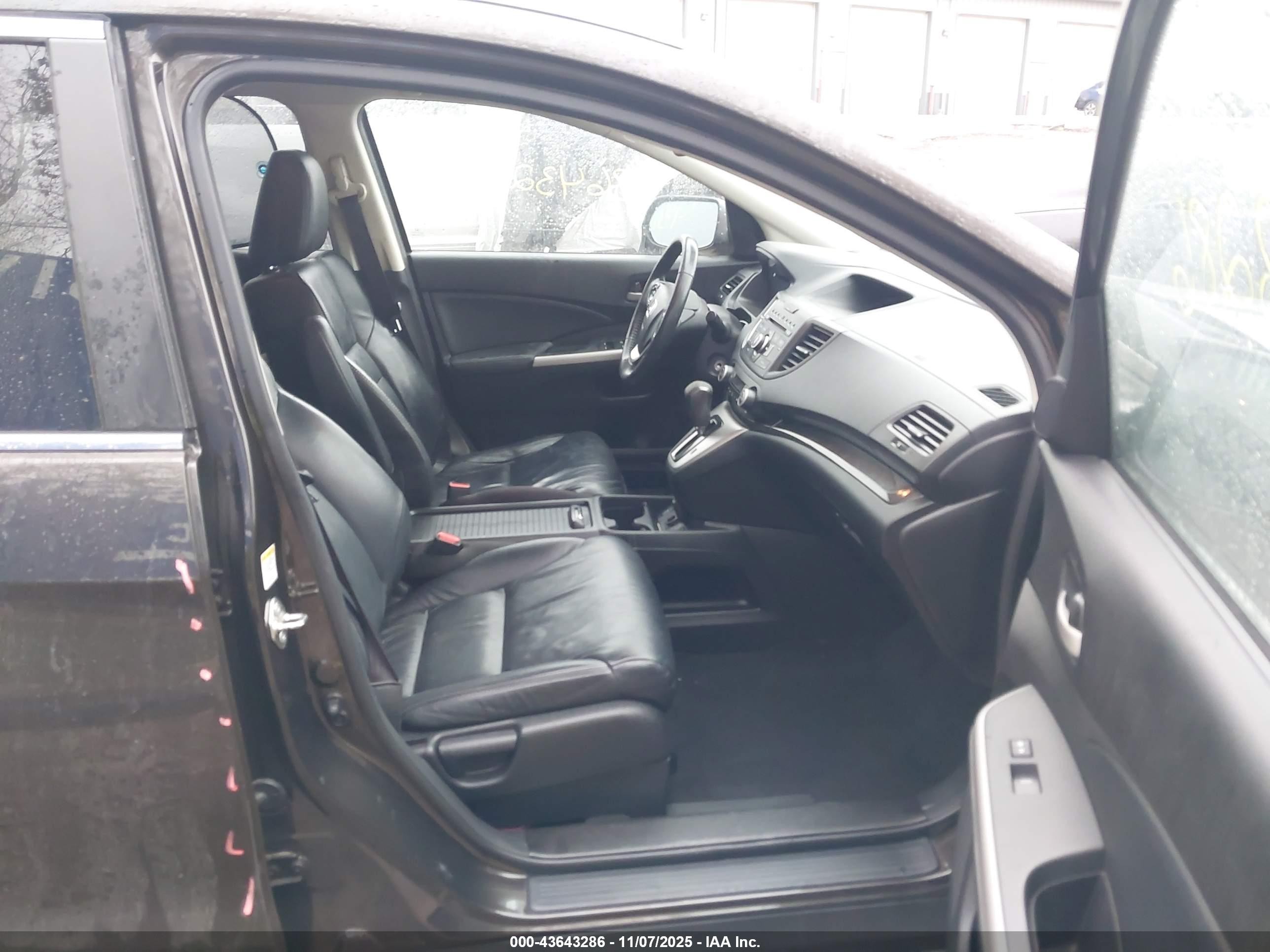 2014 Honda Cr-v Exl Brown vin: 2HKRM4H79EH641999
