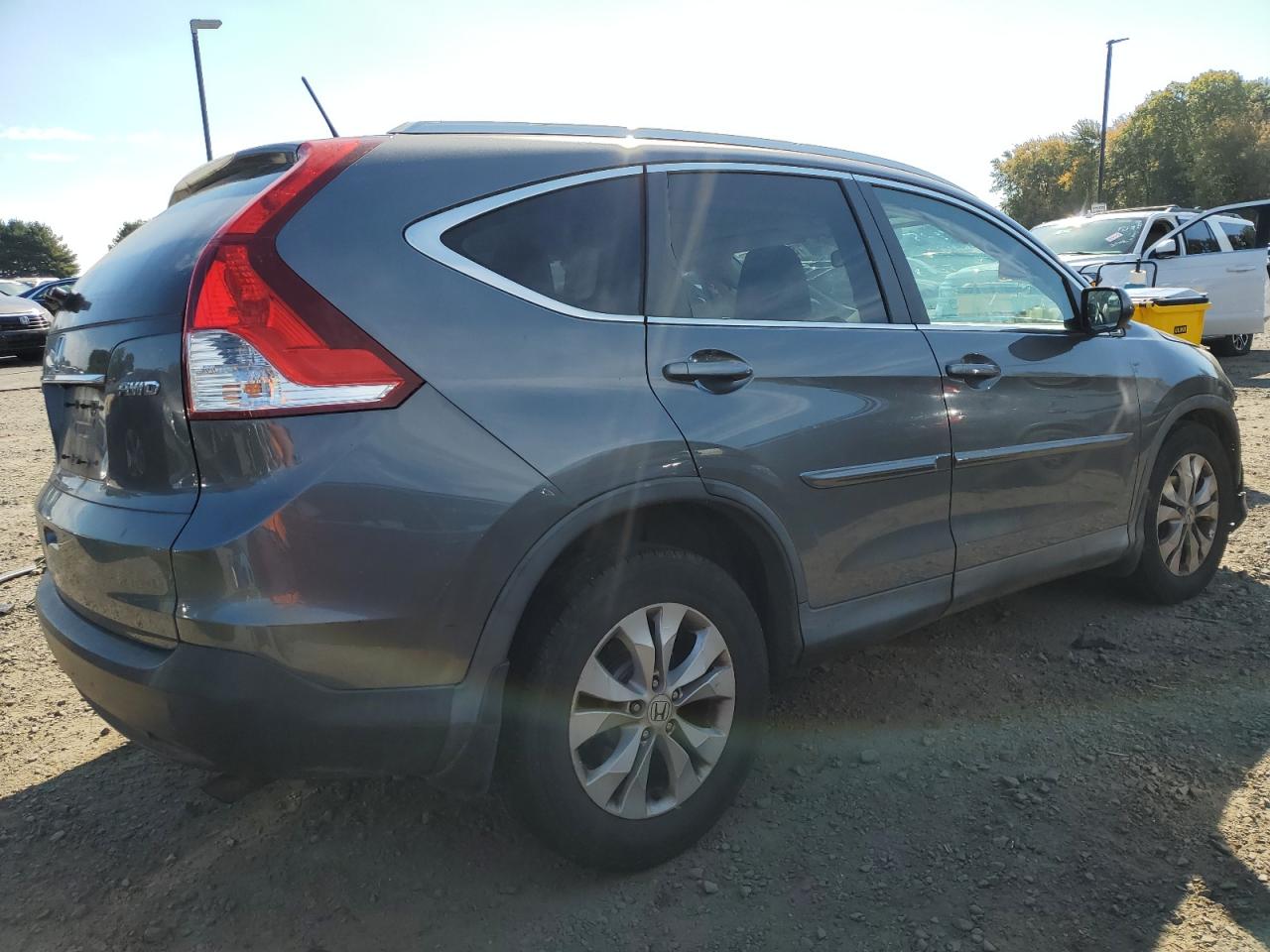 2014 Honda Cr-v Exl Charcoal vin: 2HKRM4H79EH646152