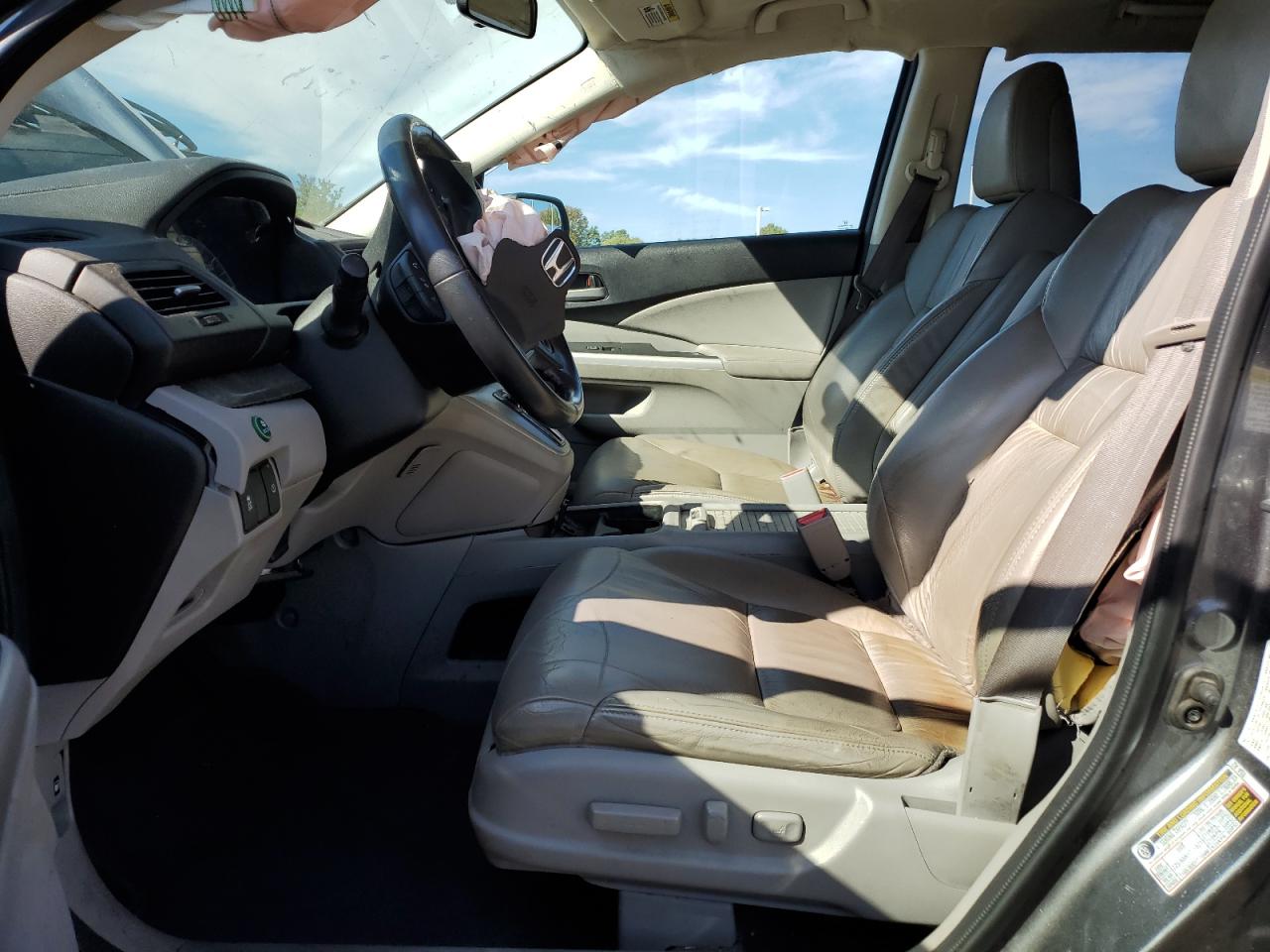 2014 Honda Cr-v Exl Charcoal vin: 2HKRM4H79EH646152